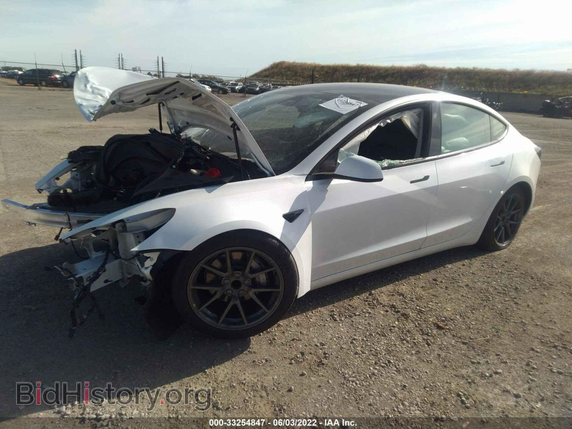 2021 TESLA MODEL 3 - VIN: 5YJ3E1EA8MF874450 - Фото 2