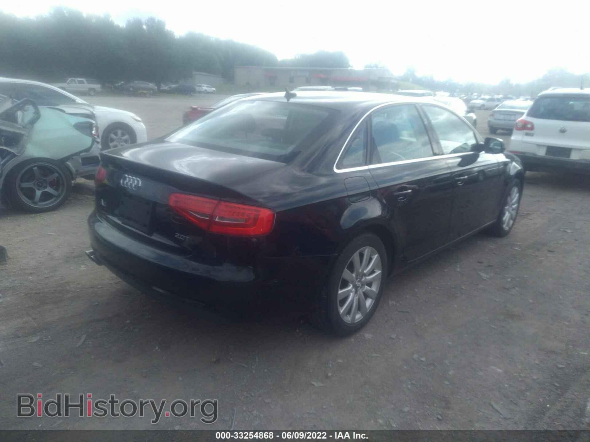 2013 AUDI A4 - VIN: WAUAFAFL6DN051230 - Фото 4