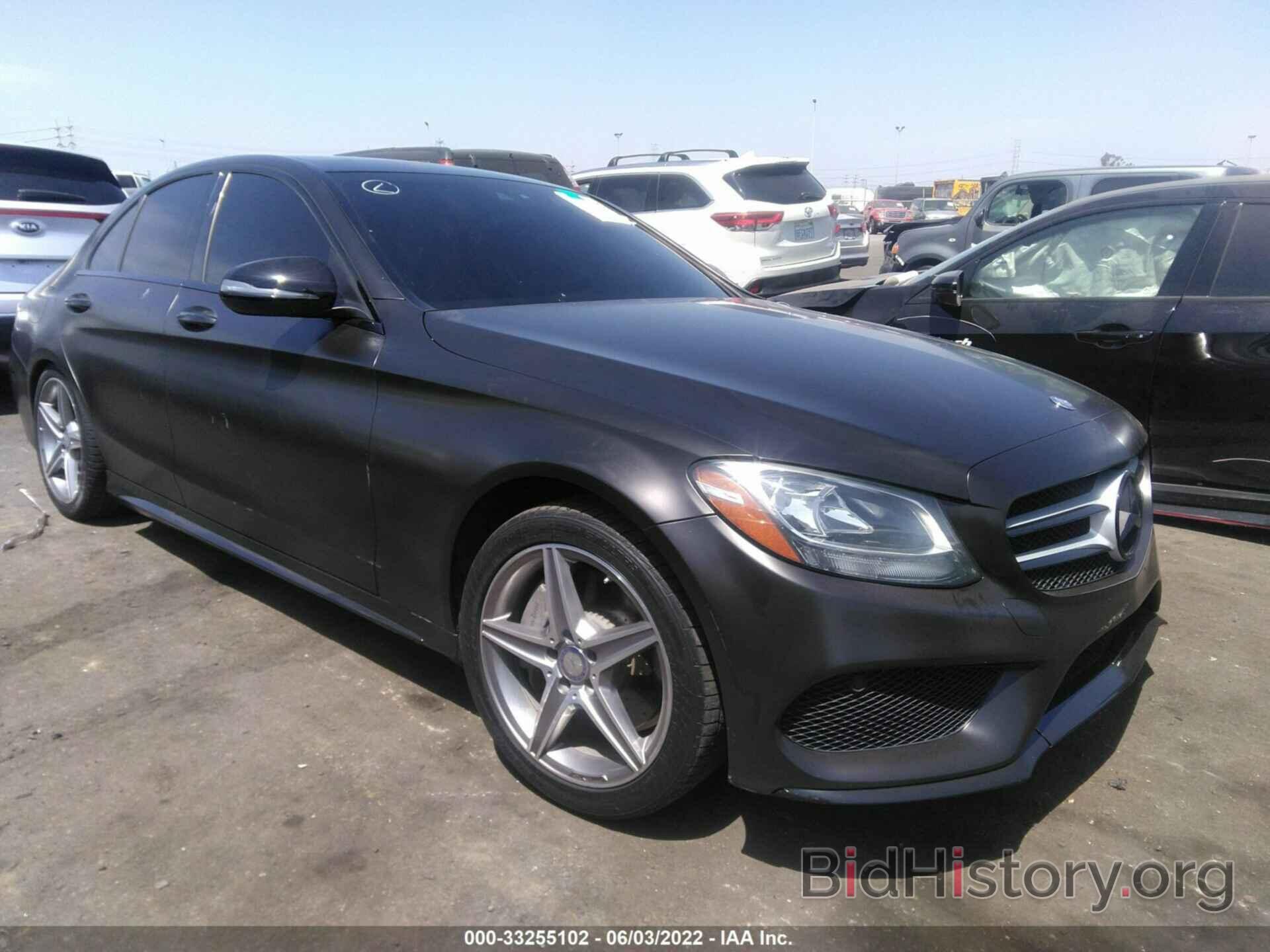 Photo 55SWF4JB1GU159720 - MERCEDES-BENZ C-CLASS 2016