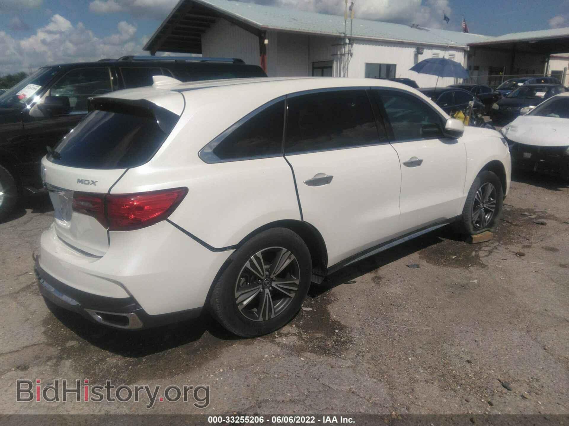 2017 ACURA MDX - VIN: 5FRYD3H37HB001780 - Фото 4