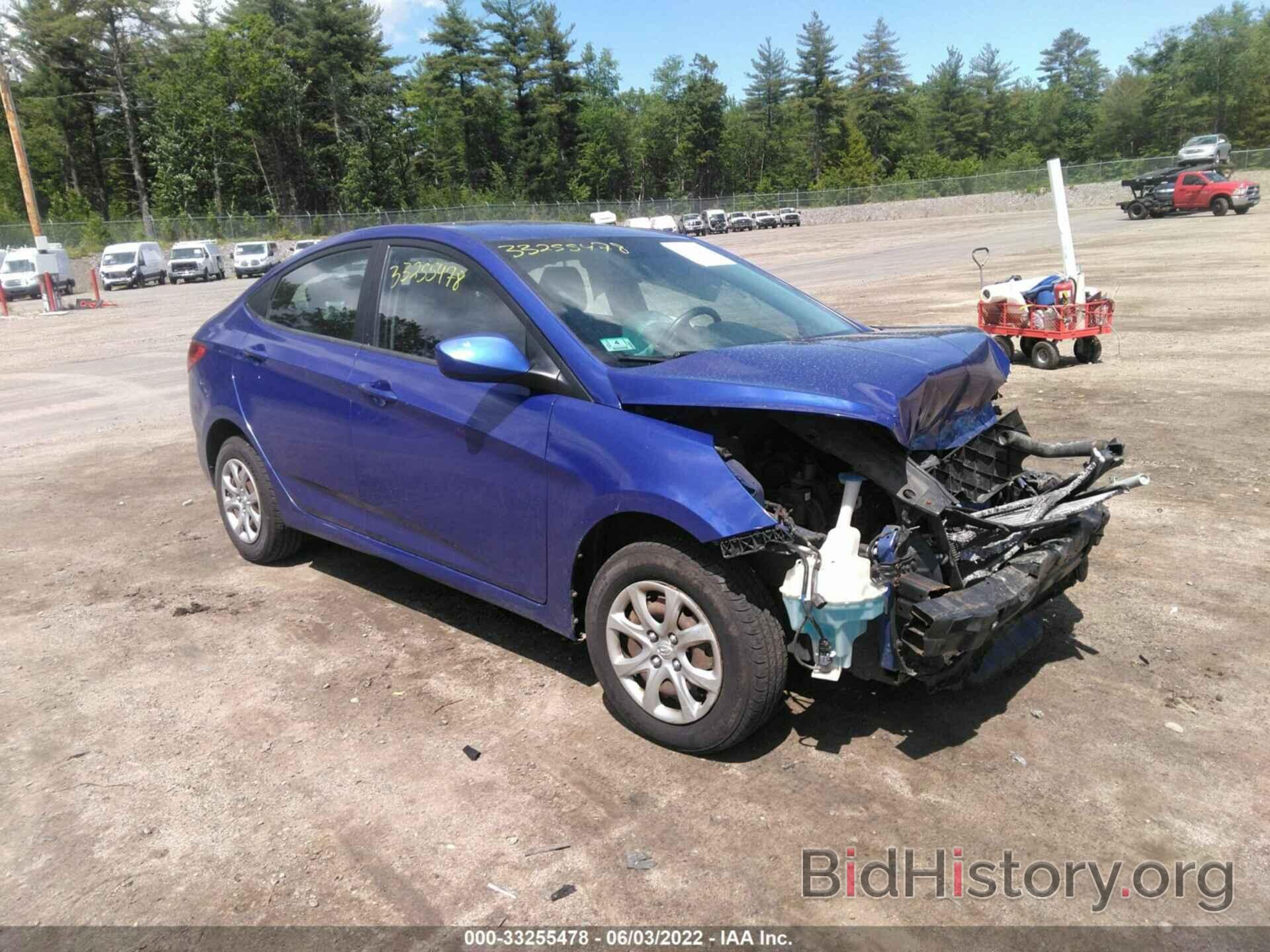 Photo KMHCT4AEXDU313279 - HYUNDAI ACCENT 2013