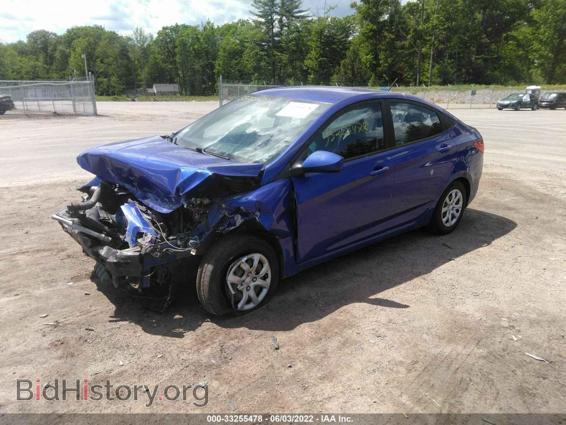 2013 HYUNDAI ACCENT - VIN: KMHCT4AEXDU313279 - Фото 2
