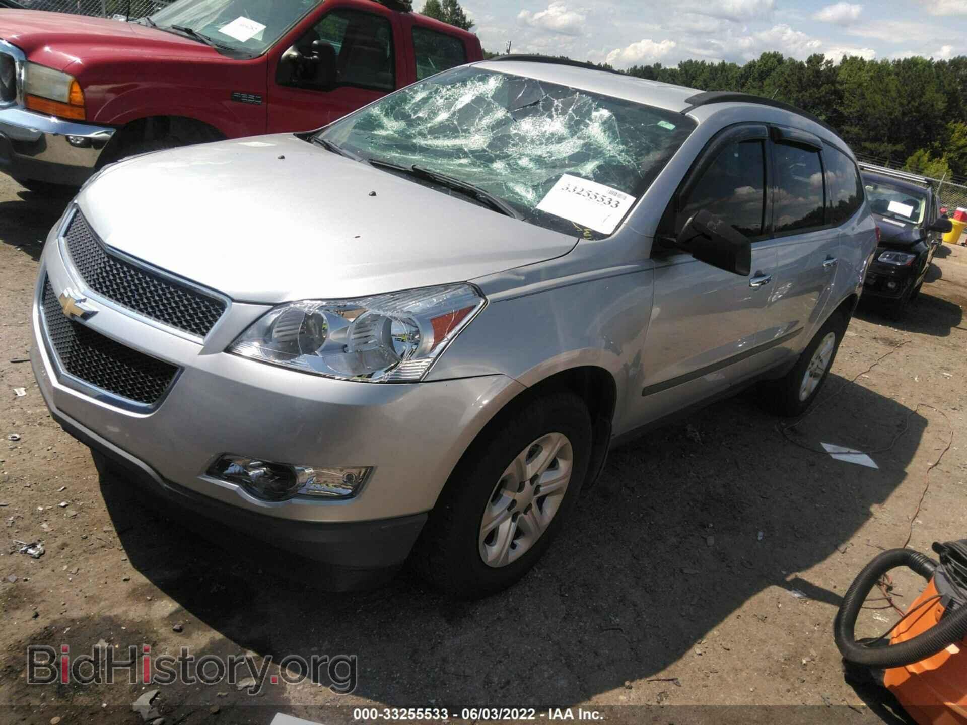 2012 CHEVROLET TRAVERSE - VIN: 1GNKRFED5CJ162922 - Фото 2