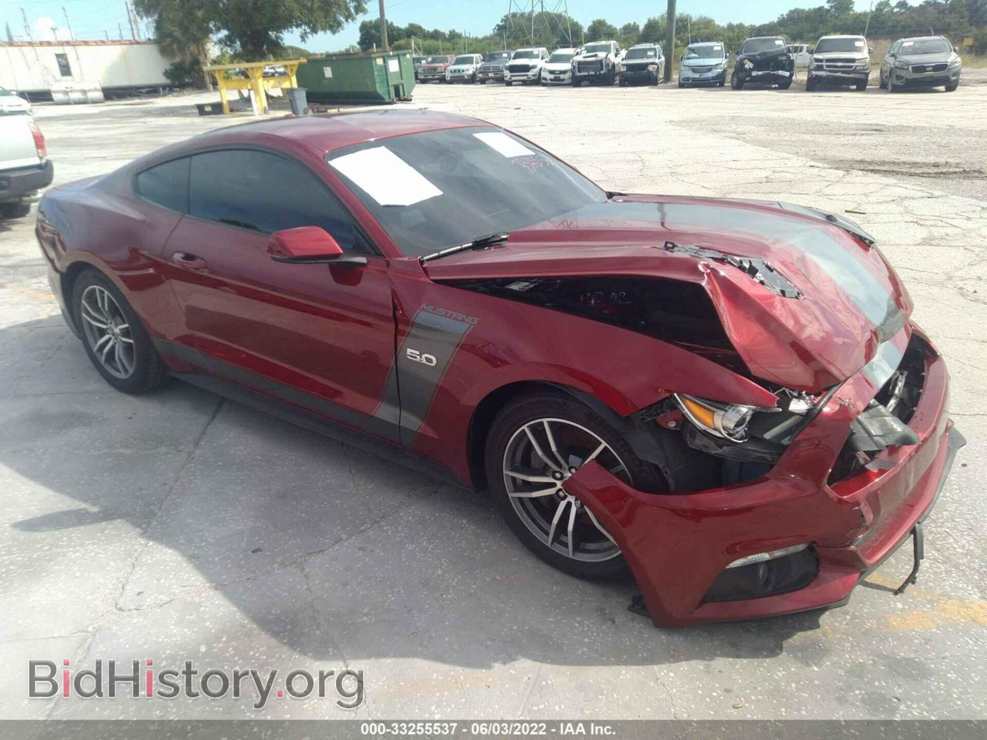 Photo 1FA6P8CF1G5283368 - FORD MUSTANG 2016