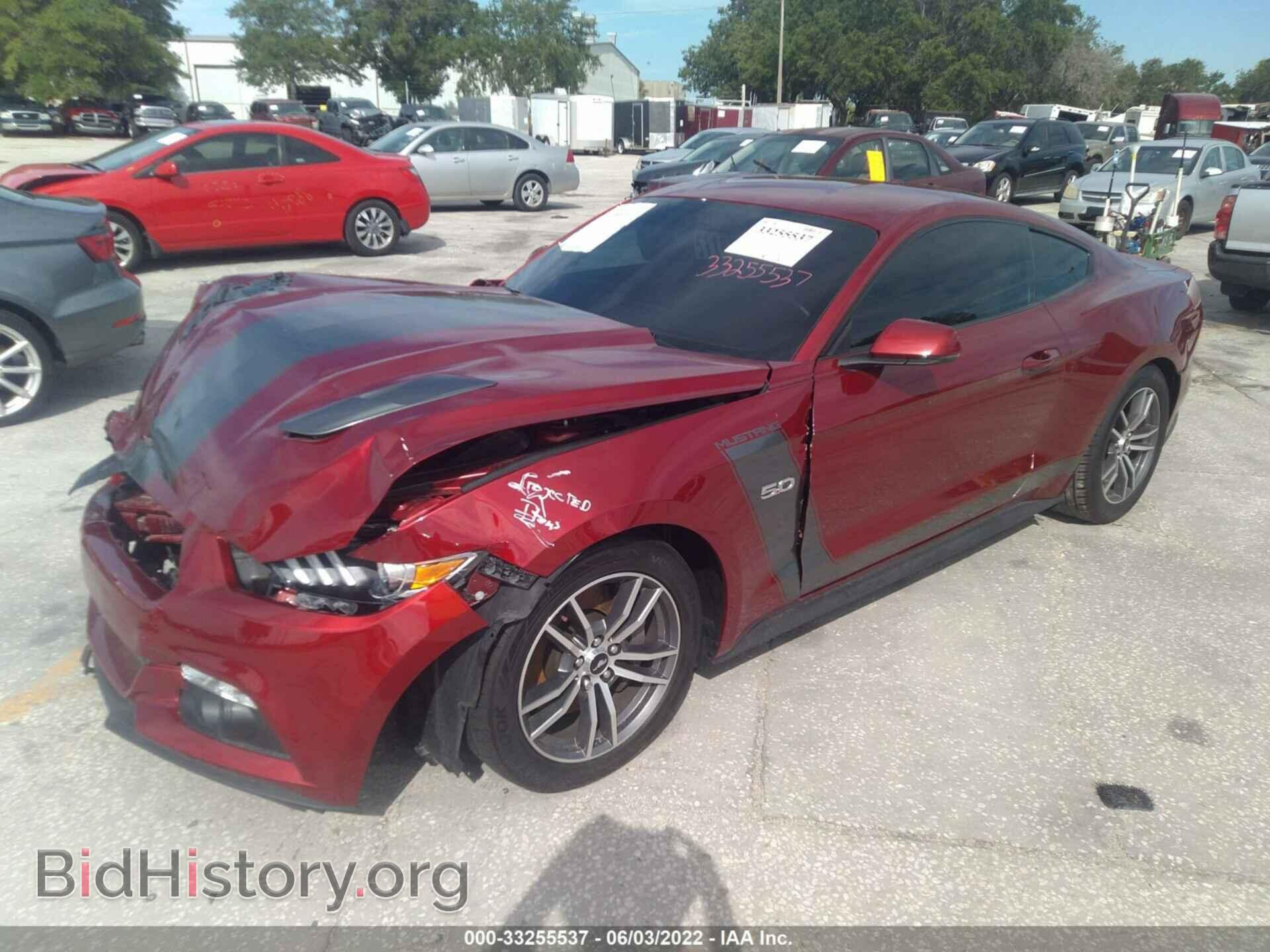 2016 FORD MUSTANG - VIN: 1FA6P8CF1G5283368 - Фото 2