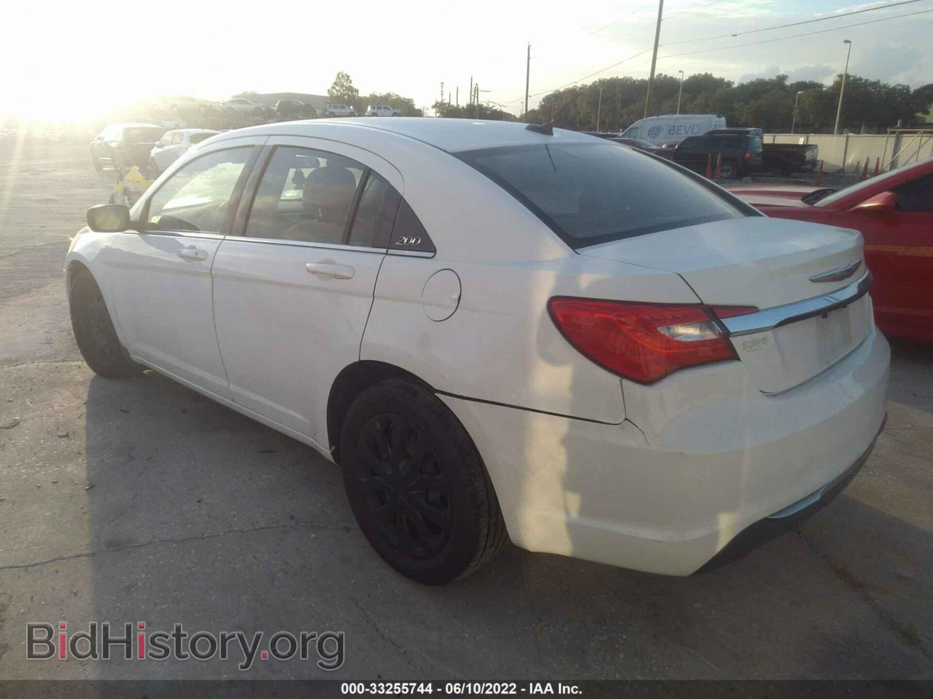 2014 CHRYSLER 200 - VIN: 1C3CCBAB9EN141566 - Фото 3