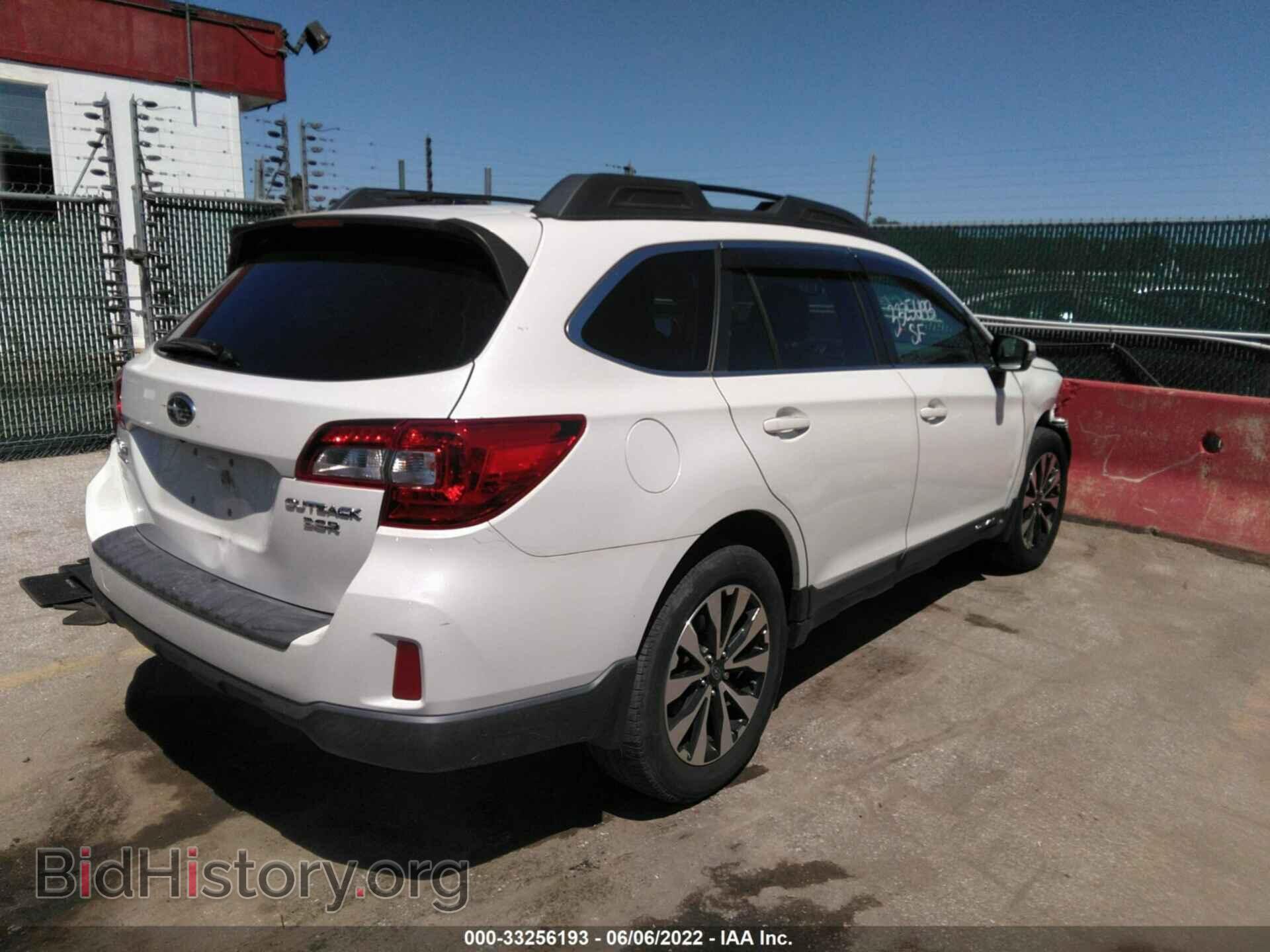 2015 SUBARU OUTBACK - VIN: 4S4BSENC1F3362103 - Фото 4