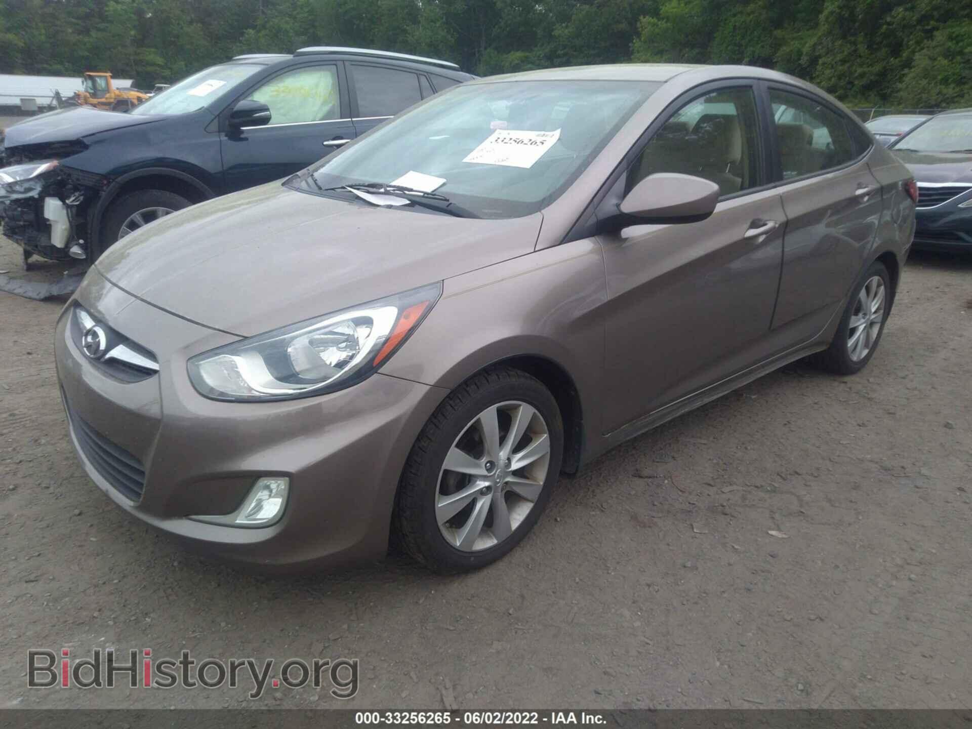 2013 HYUNDAI ACCENT - VIN: KMHCU4AE1DU583496 - Фото 2