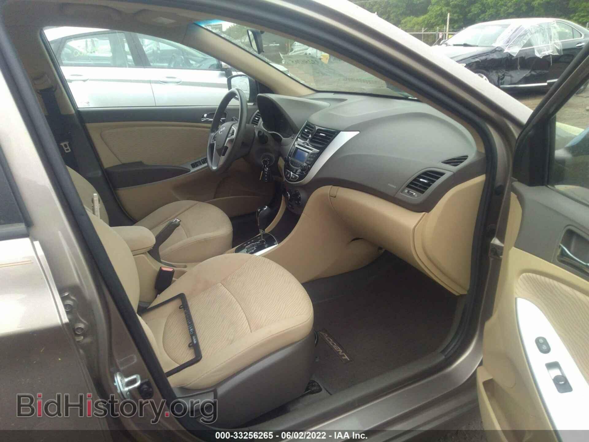 2013 HYUNDAI ACCENT - VIN: KMHCU4AE1DU583496 - Фото 5