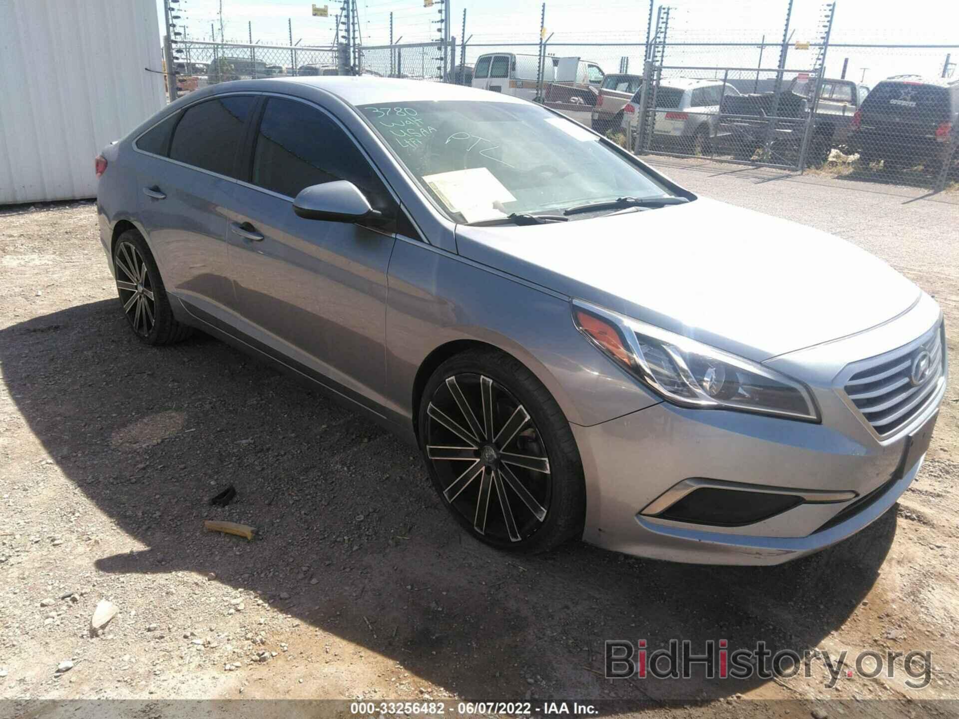 Photo 5NPE24AF2GH369918 - HYUNDAI SONATA 2016