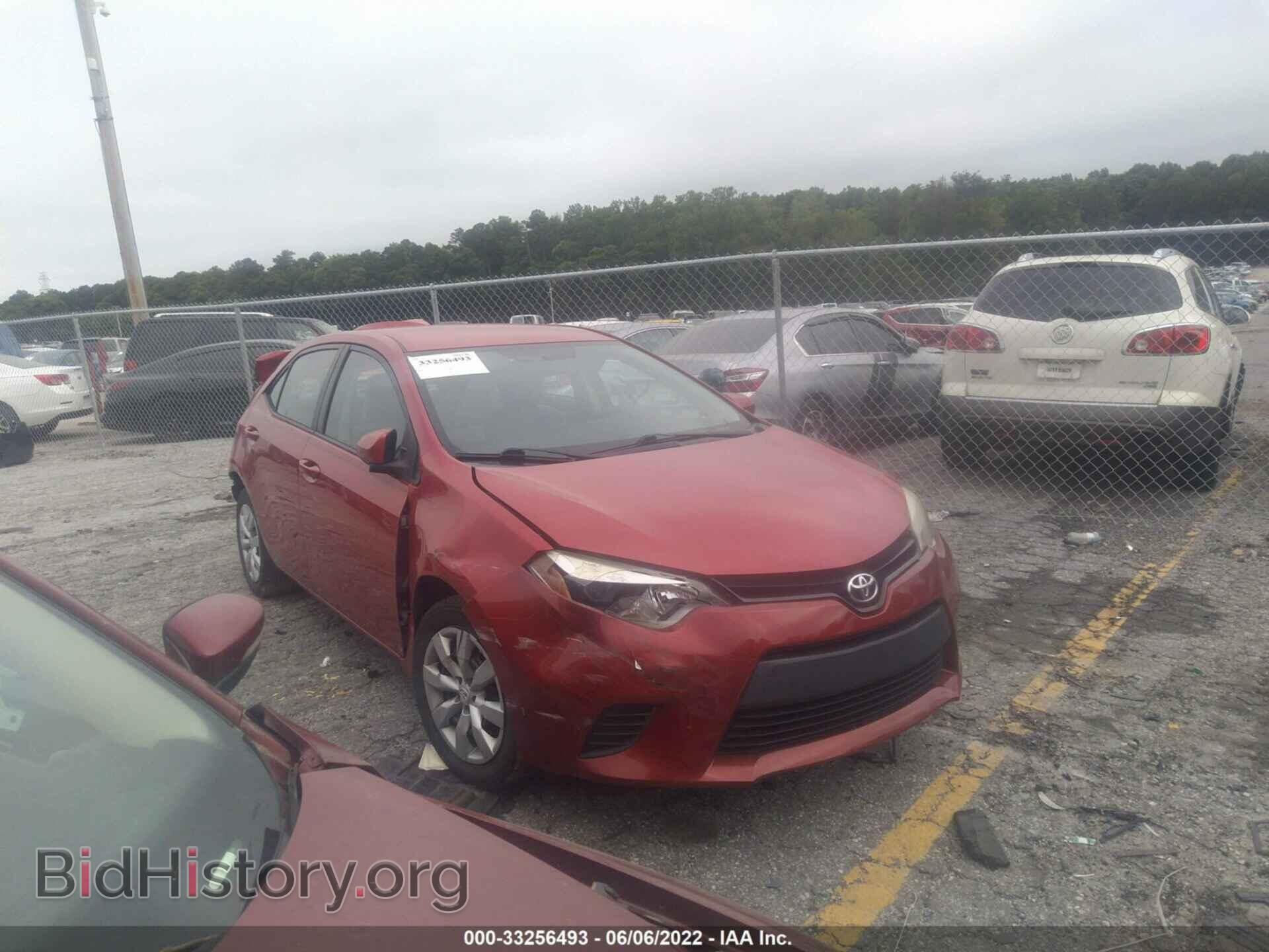 Фотография 5YFBURHEXEP075089 - TOYOTA COROLLA 2014