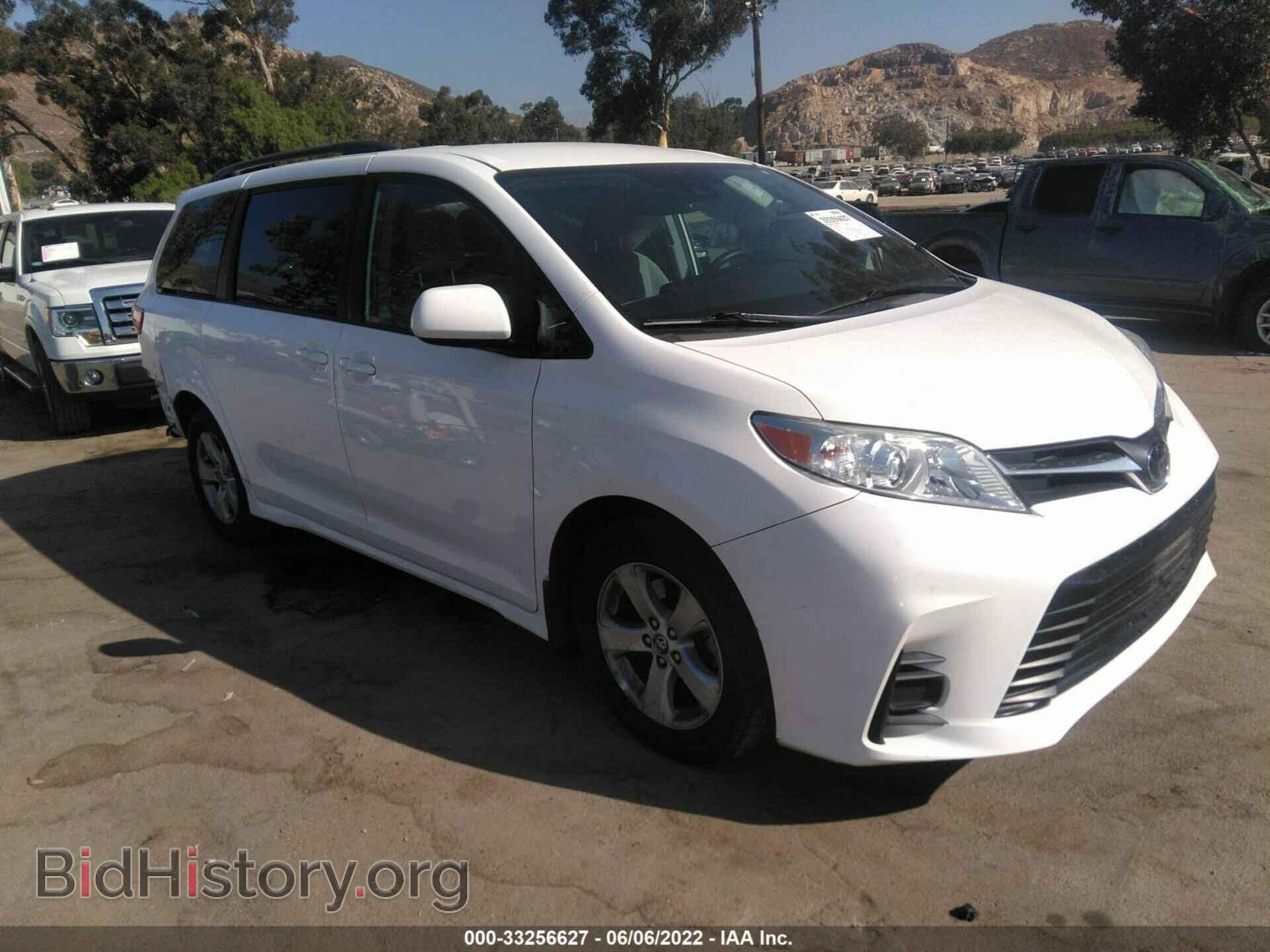 Photo 5TDKZ3DC0KS972587 - TOYOTA SIENNA 2019
