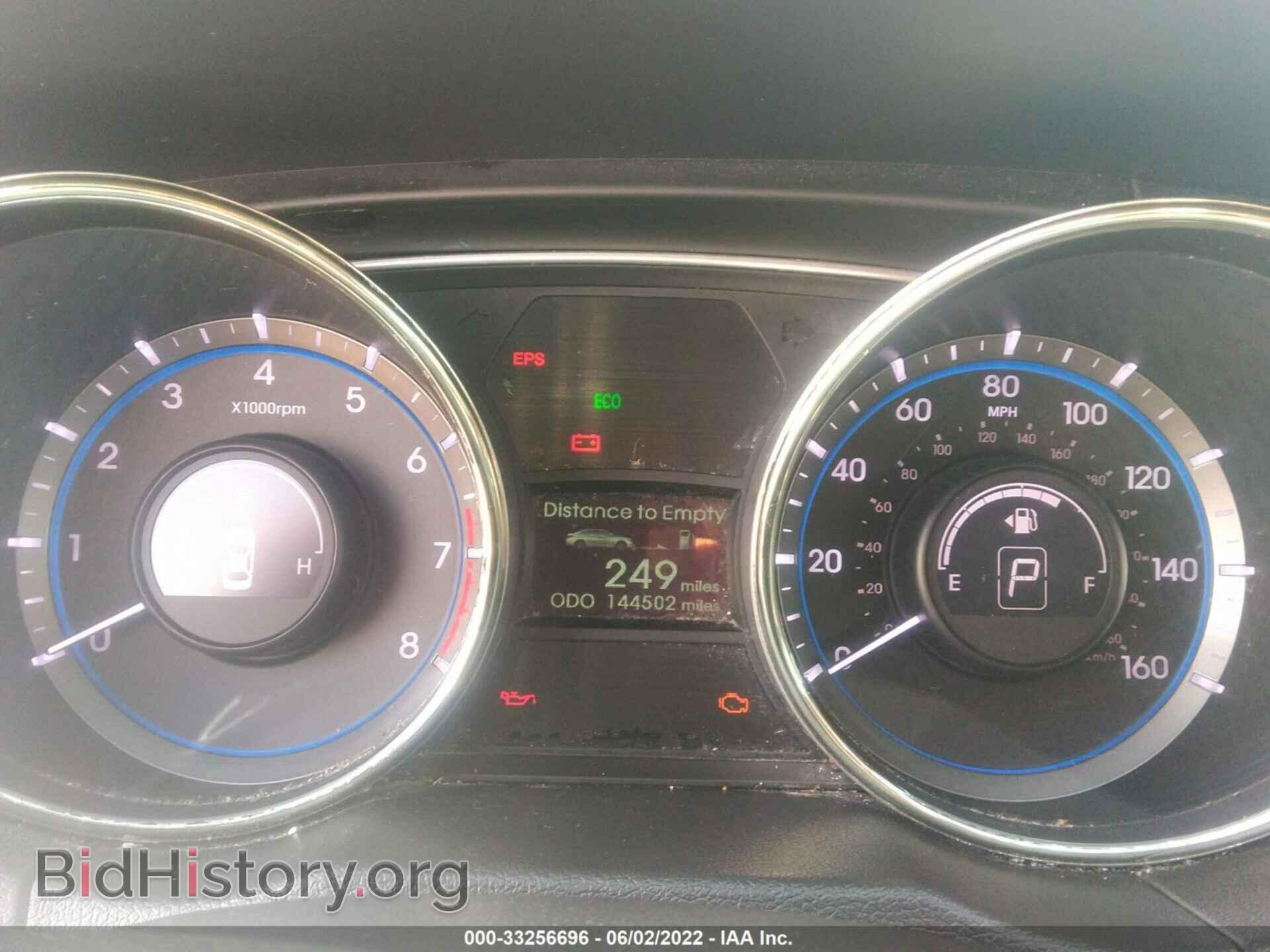 2012 HYUNDAI SONATA - VIN: 5NPEC4AC8CH428273 - Фото 7