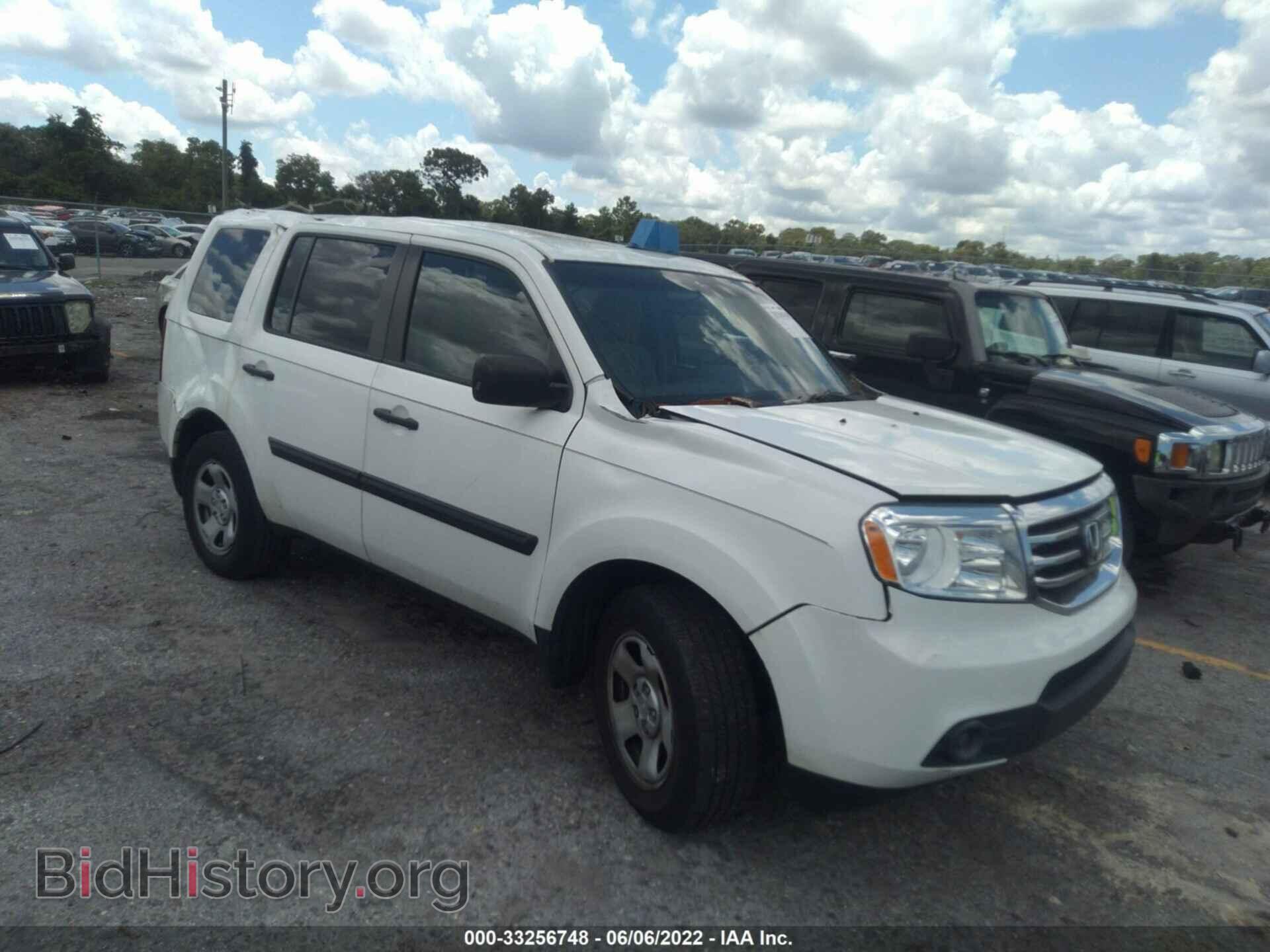 Фотография 5FNYF3H27FB033337 - HONDA PILOT 2015