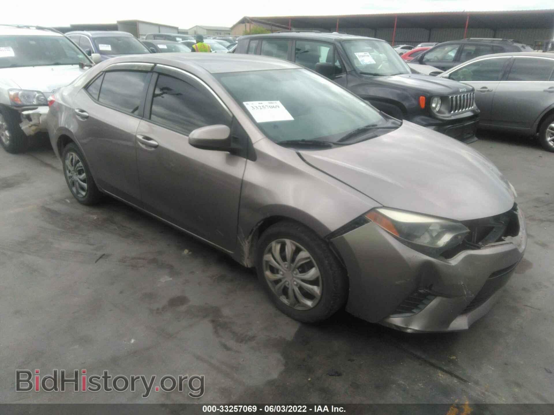 Photo 5YFBURHE6FP339409 - TOYOTA COROLLA 2015