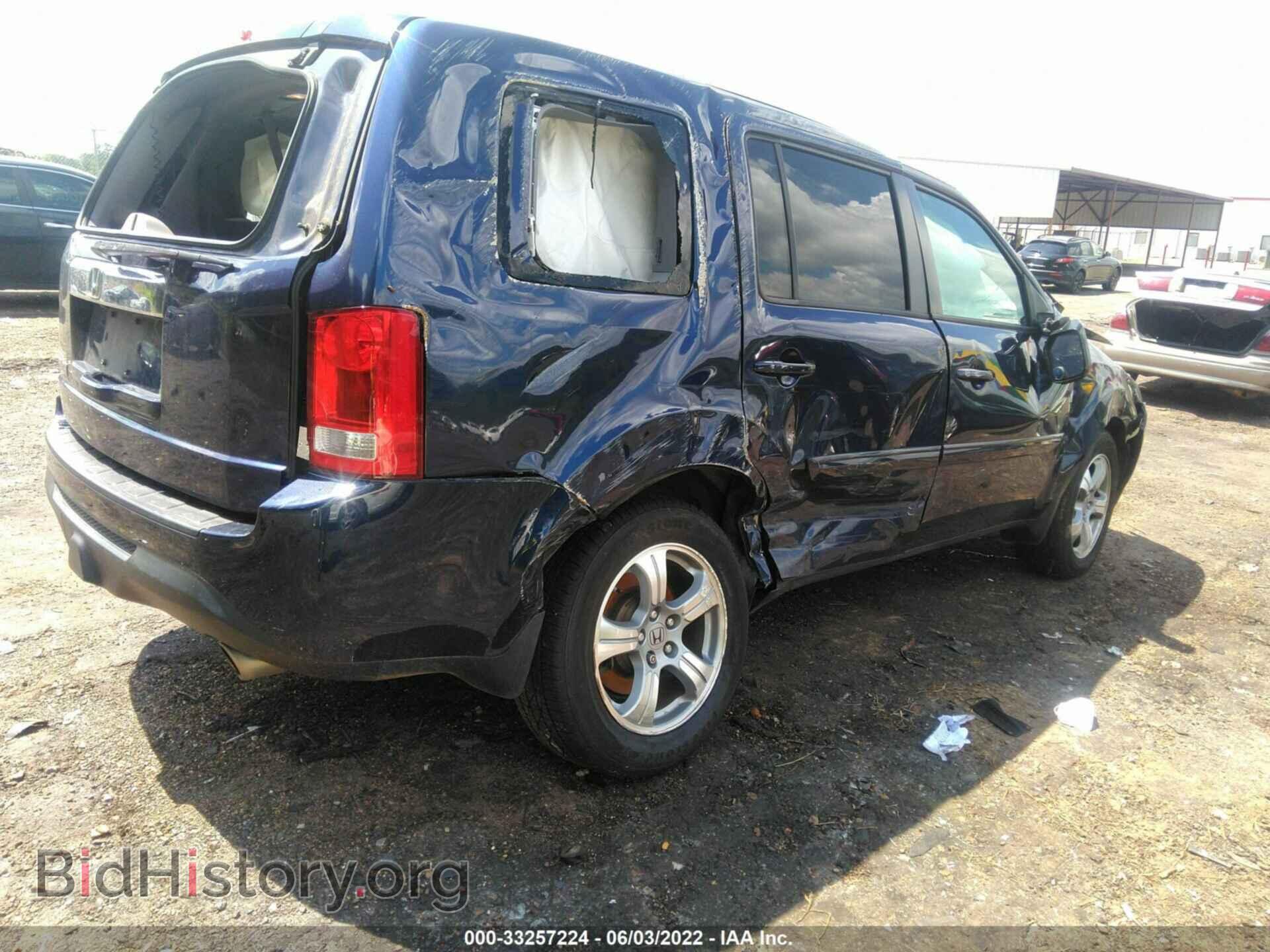 2013 HONDA PILOT - VIN: 5FNYF3H50DB010120 - Фото 4