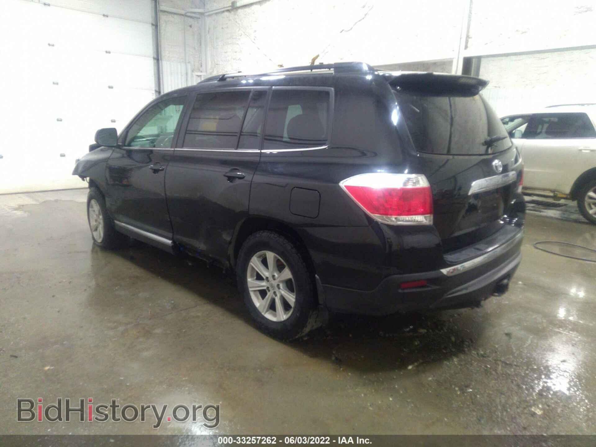2012 TOYOTA HIGHLANDER - VIN: 5TDBK3EH0CS102676 - Фото 3