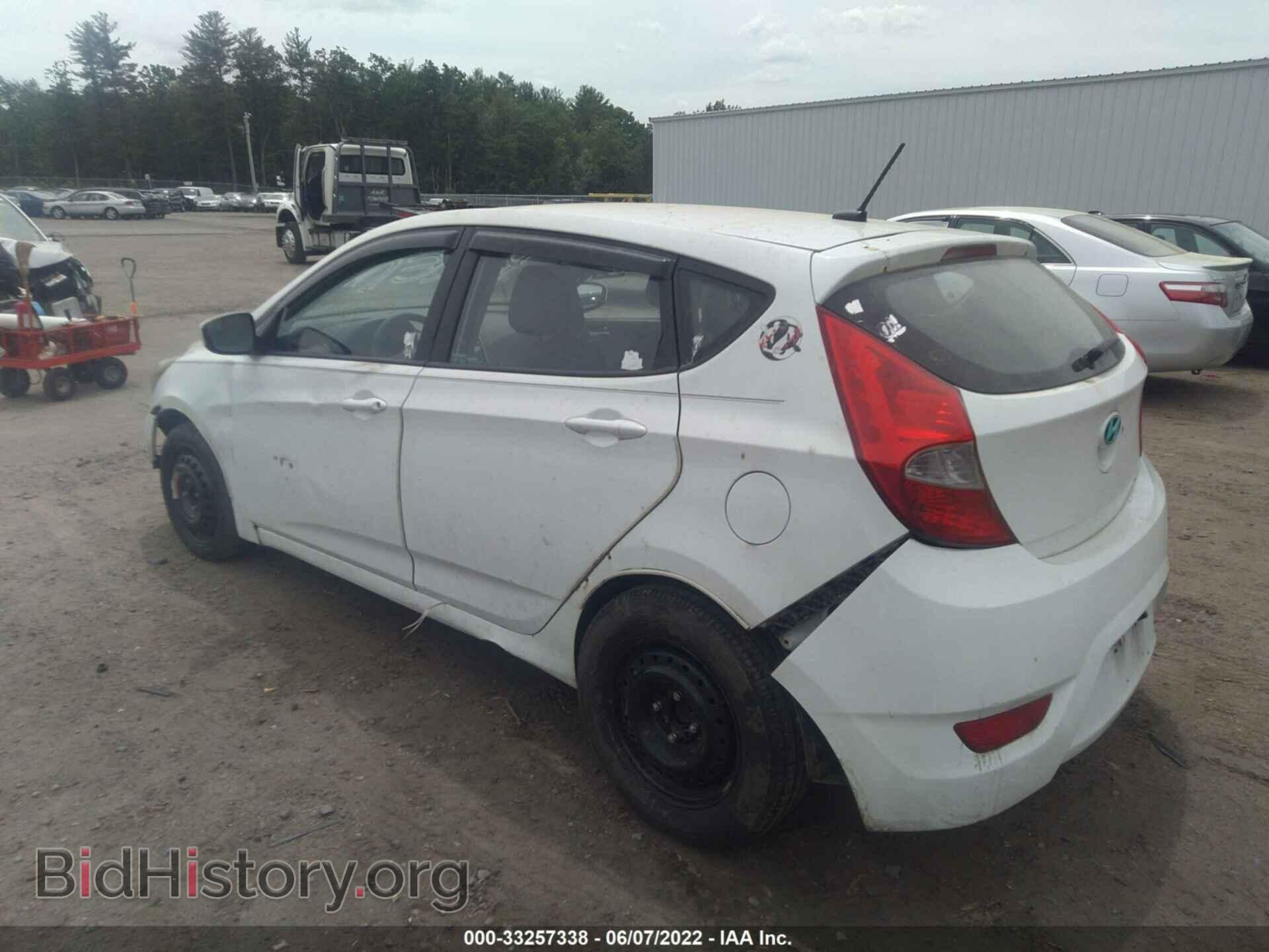 2014 HYUNDAI ACCENT - VIN: KMHCT5AE8EU168024 - Фото 3