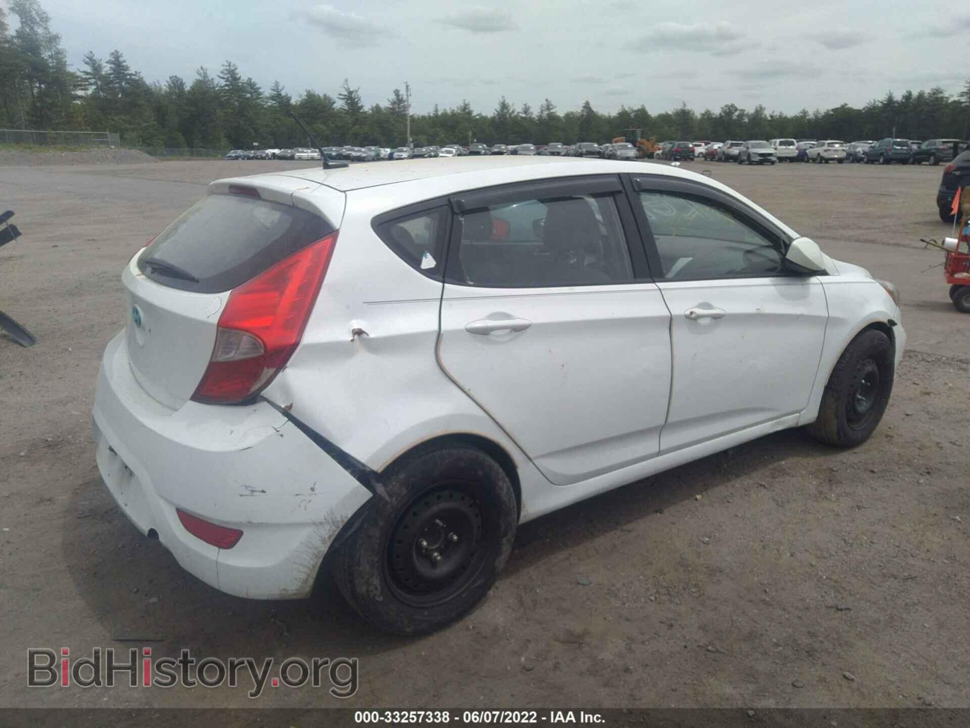 2014 HYUNDAI ACCENT - VIN: KMHCT5AE8EU168024 - Фото 4