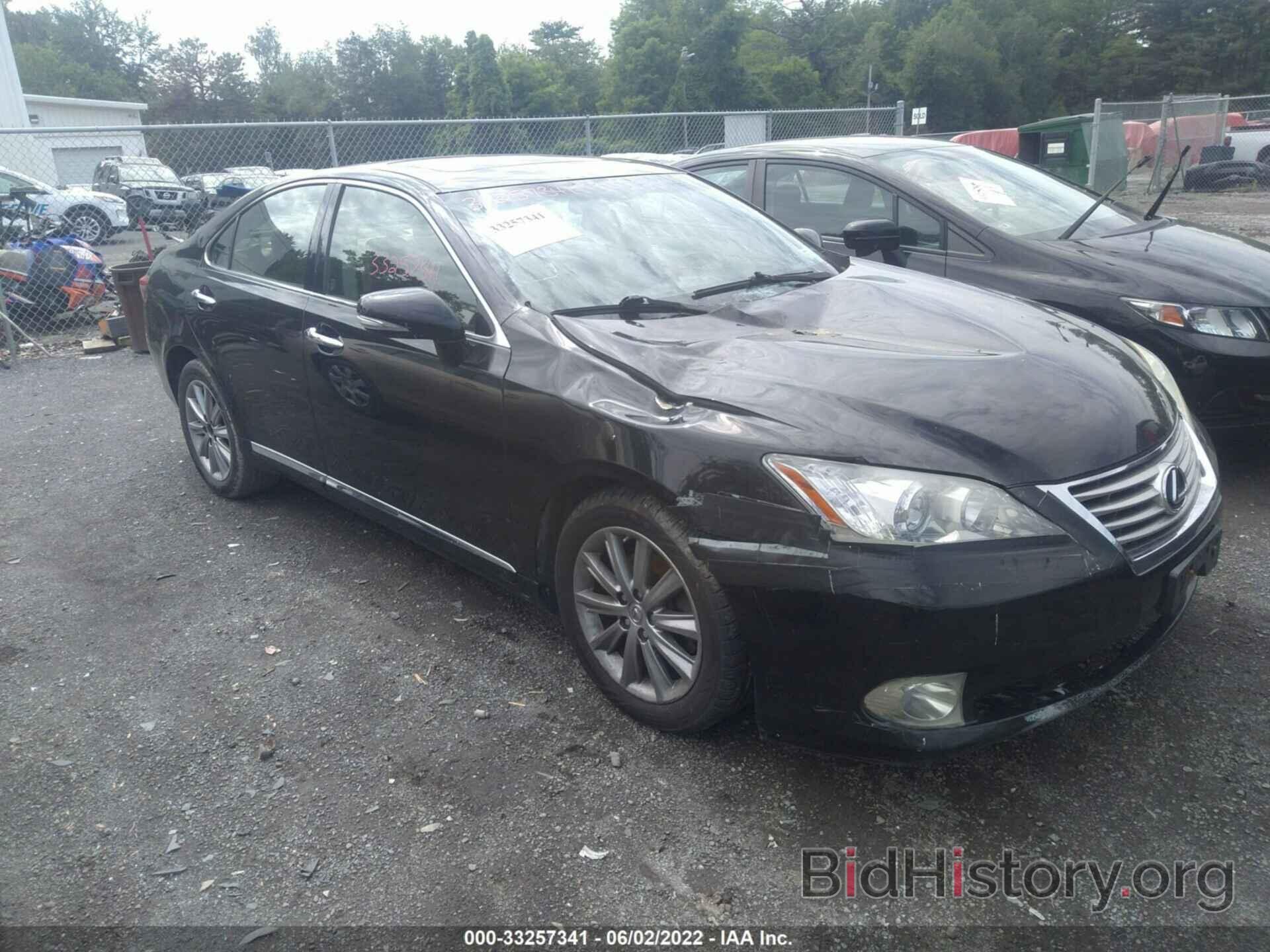 Photo JTHBK1EG9C2496261 - LEXUS ES 350 2012