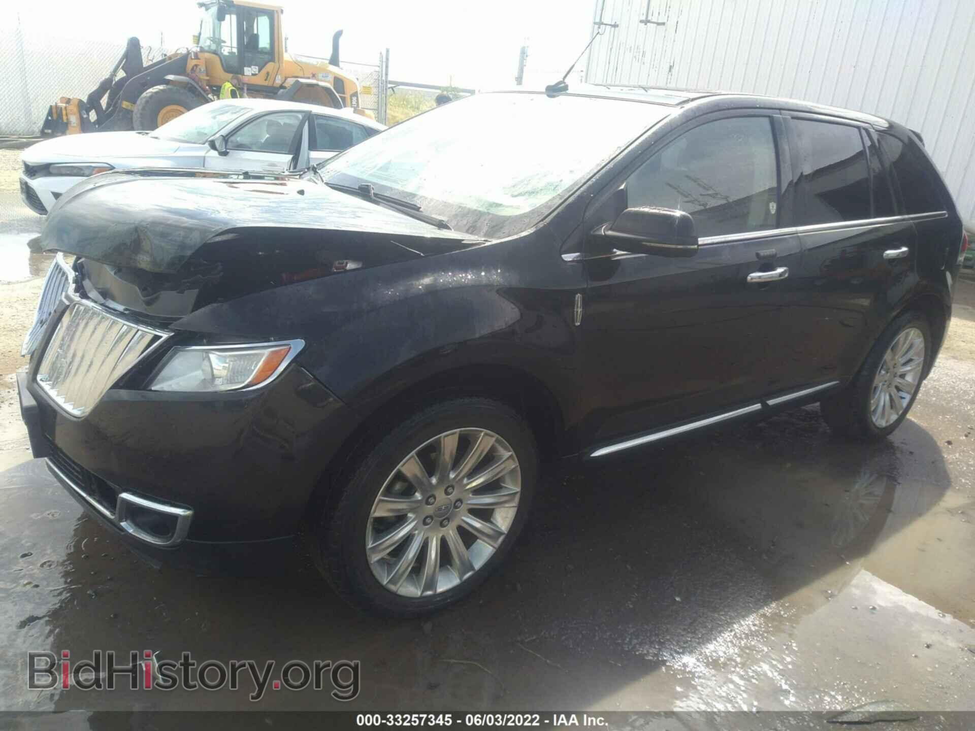 2013 LINCOLN MKX - VIN: 2LMDJ8JK0DBL02115 - Фото 2
