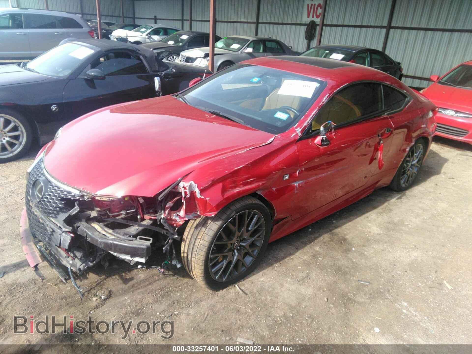 2016 LEXUS RC 350 - VIN: JTHHE5BC0G5013416 - Фото 2