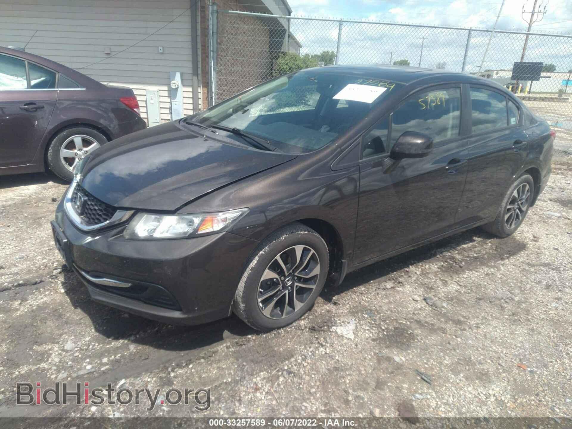2013 HONDA CIVIC SDN - VIN: 19XFB2F81DE022034 - Фото 2