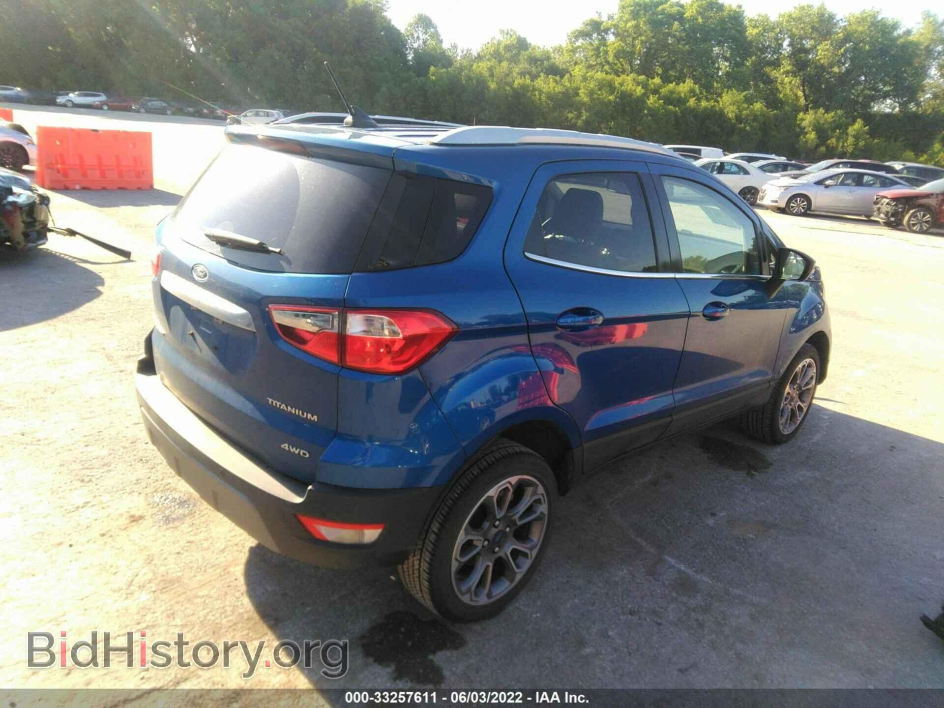2019 FORD ECOSPORT - VIN: MAJ6S3KL1KC297784 - Фото 4