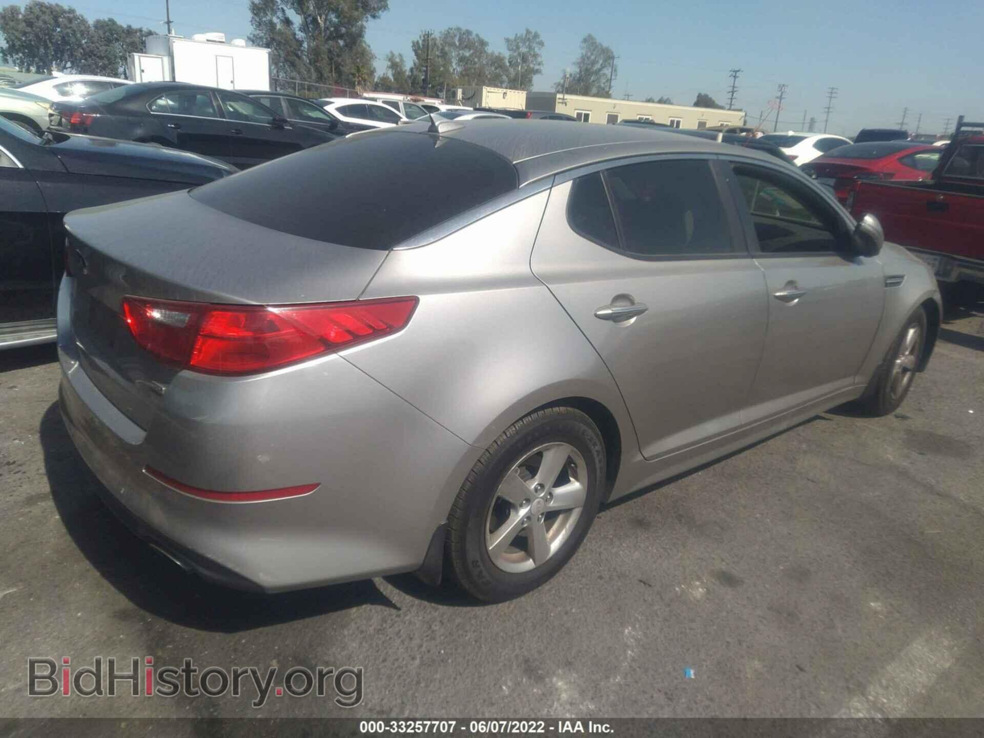 2014 KIA OPTIMA - VIN: KNAGM4A7XE5522812 - Фото 4
