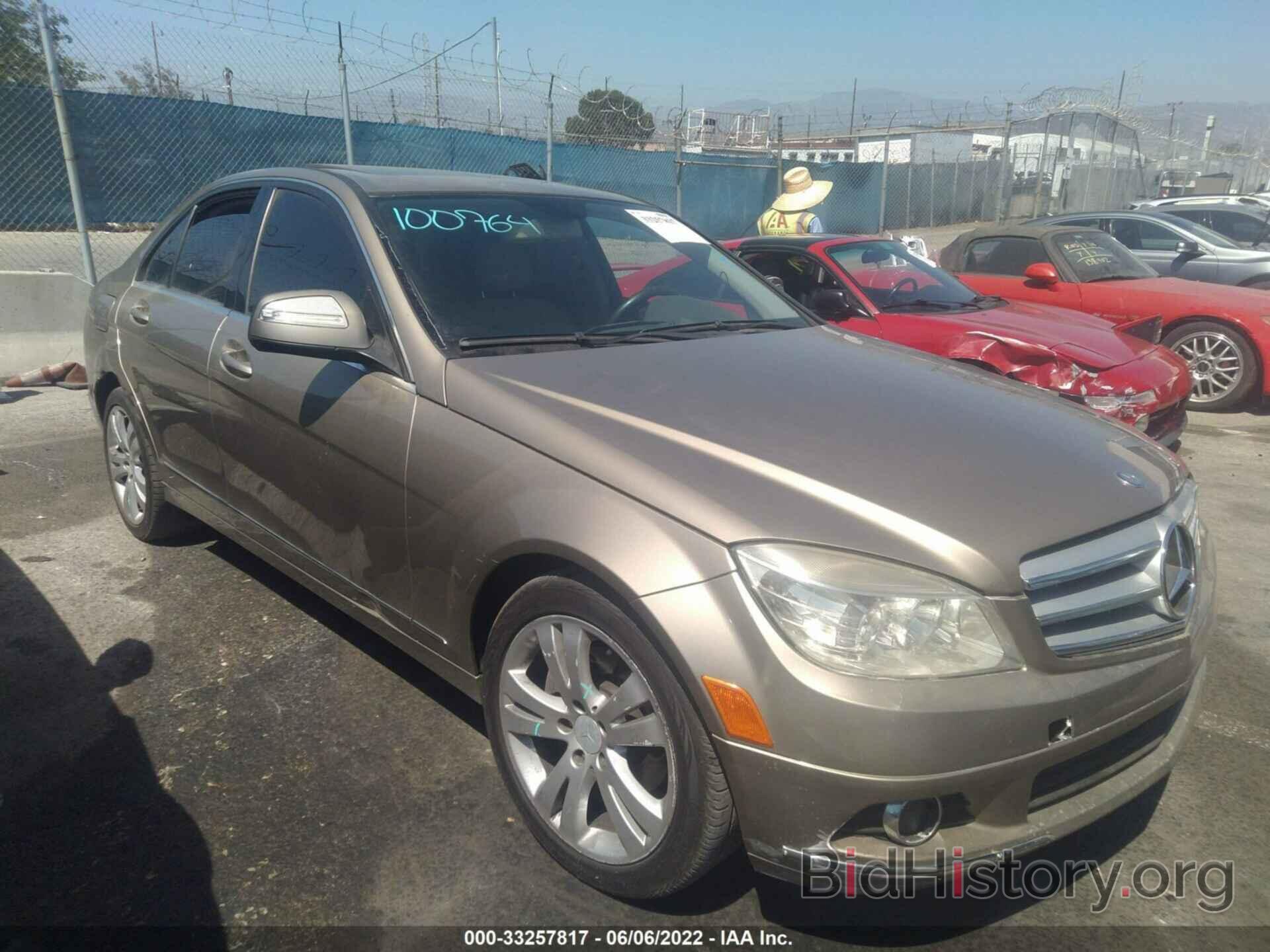 Photo WDDGF54X39R078479 - MERCEDES-BENZ C-CLASS 2009