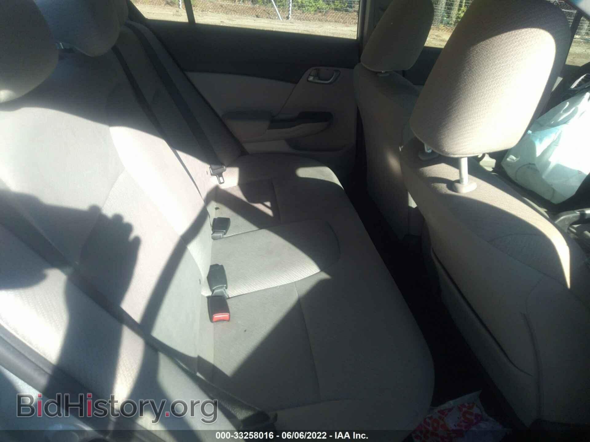 2013 HONDA CIVIC SDN - VIN: 2HGFB2F58DH603476 - Фото 8