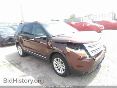 2012 Ford EXPLORER XLT, brown — VIN 1FMHK8D82CGA38445, IAAI