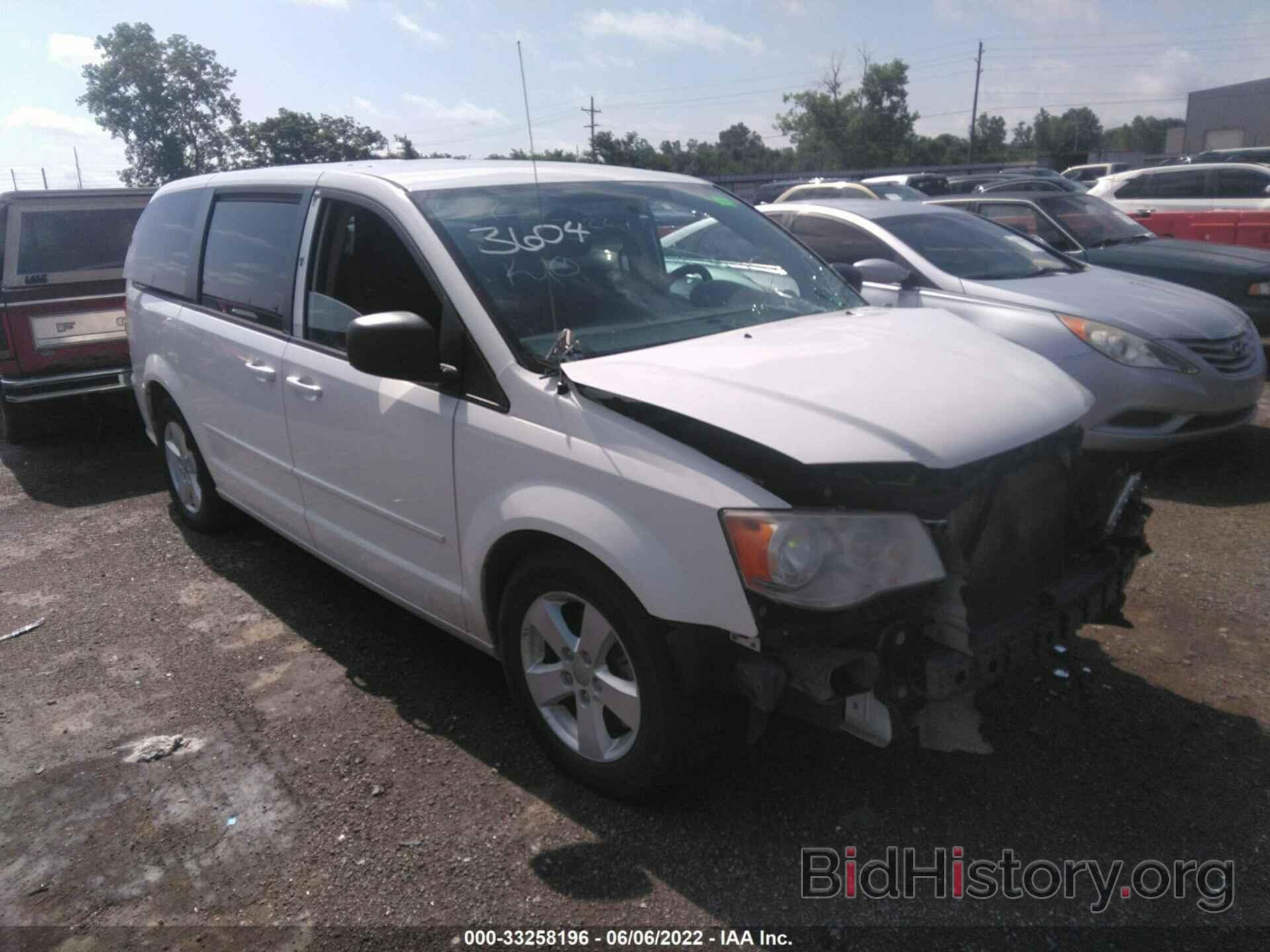 Photo 2C4RDGBG2DR760781 - DODGE GRAND CARAVAN 2013