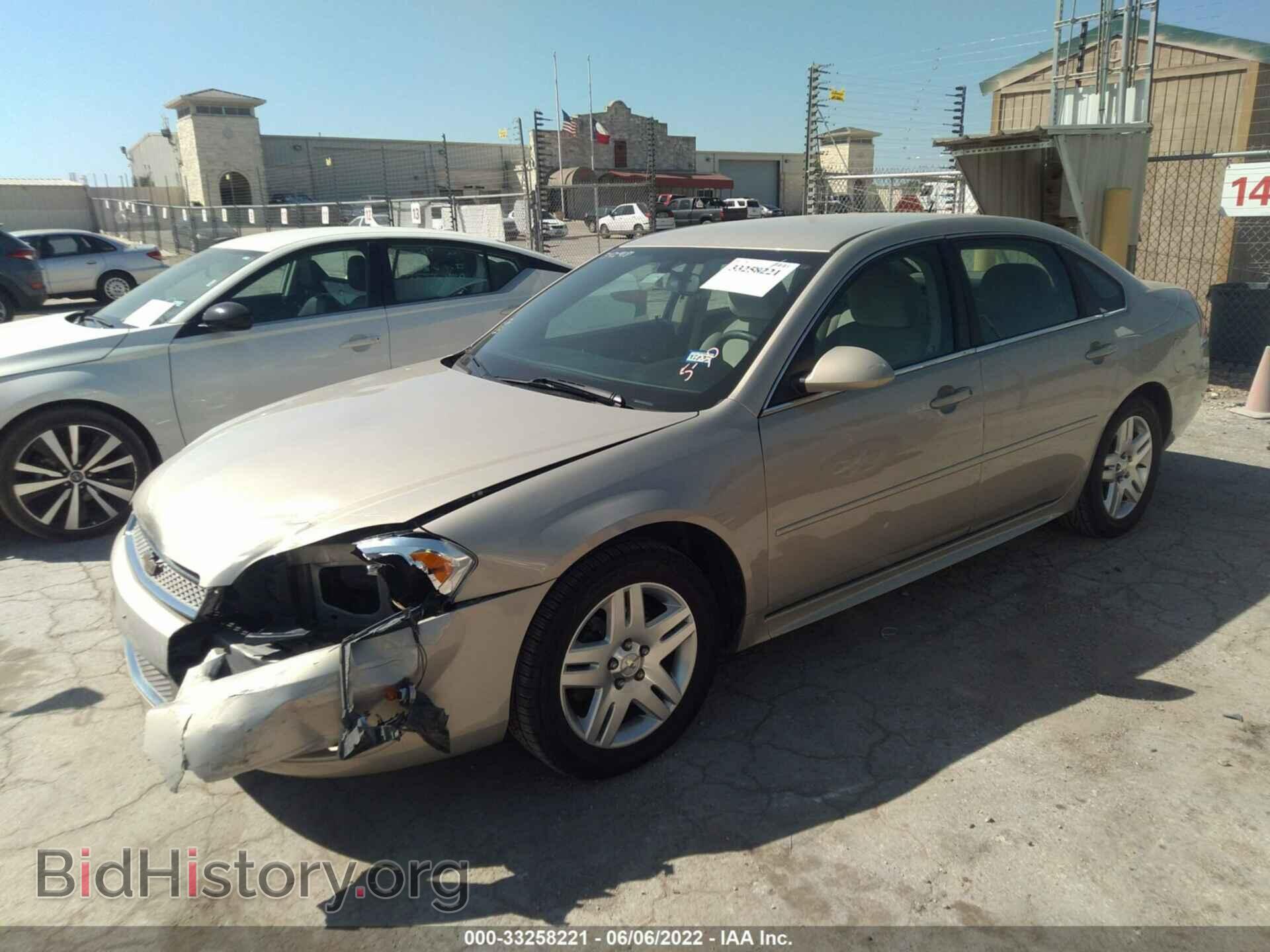 2012 CHEVROLET IMPALA - VIN: 2G1WG5E3XC1271364 - Фото 2