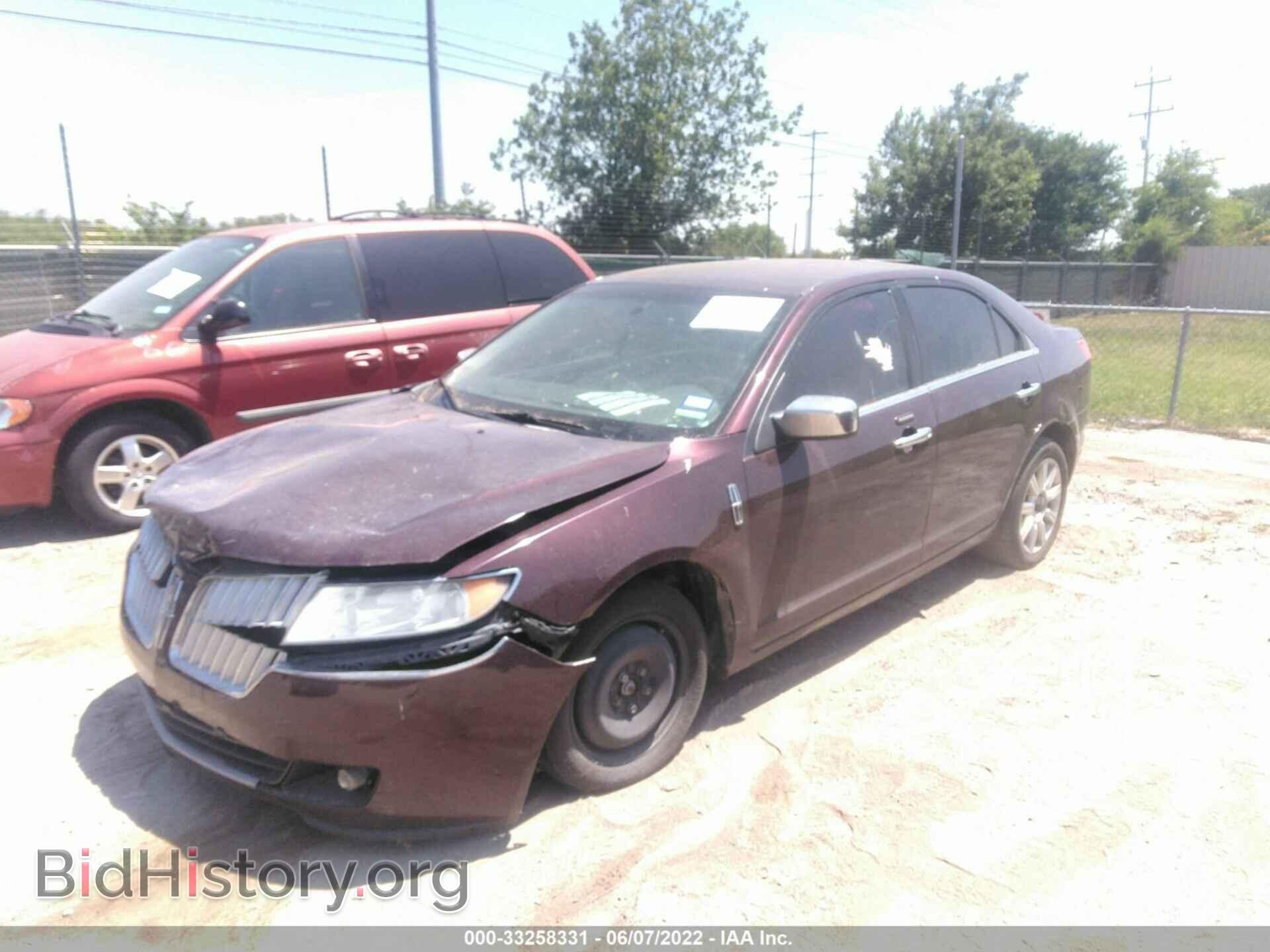 2012 LINCOLN MKZ - VIN: 3LNHL2GC5CR827708 - Фото 2