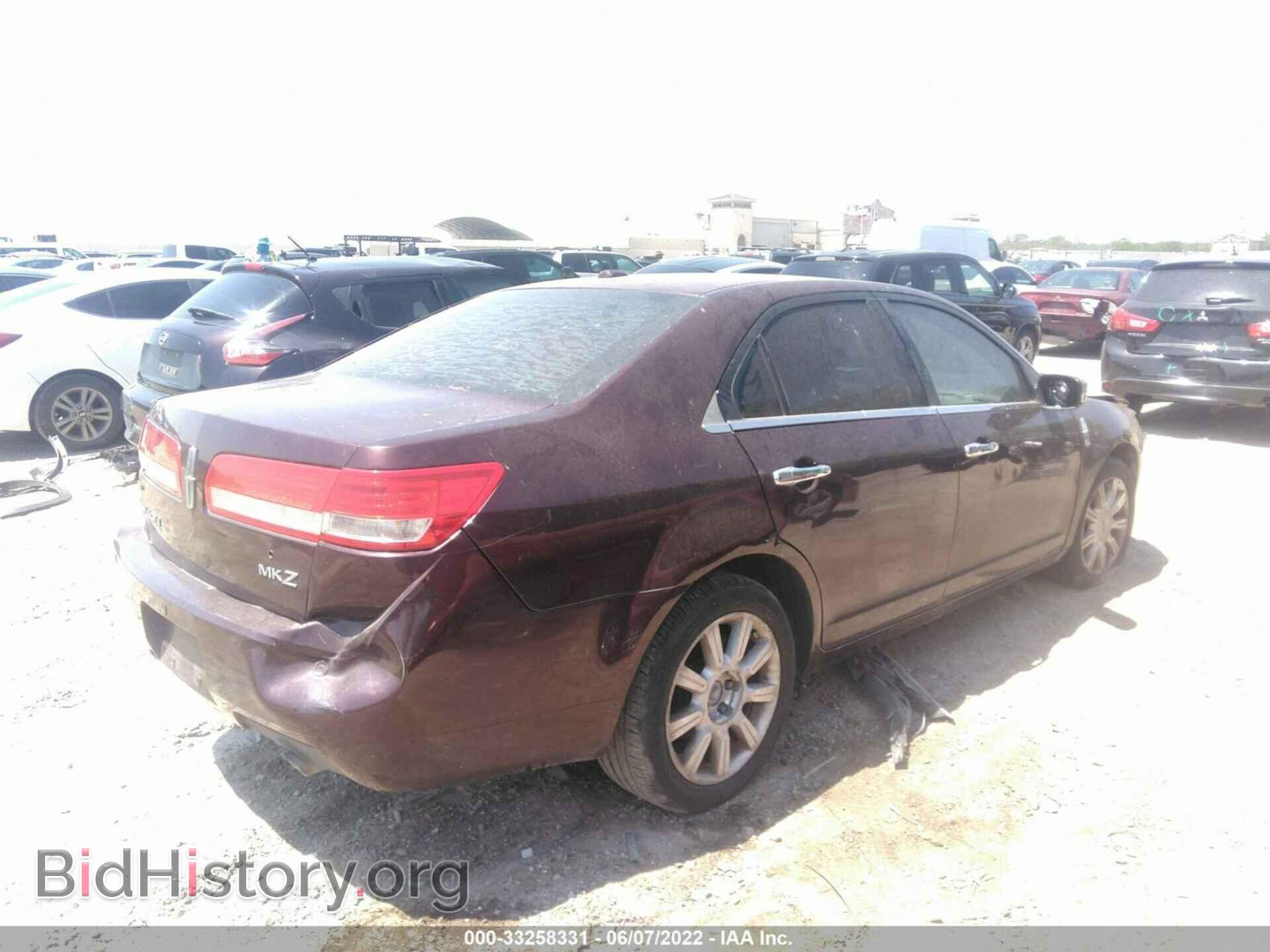 2012 LINCOLN MKZ - VIN: 3LNHL2GC5CR827708 - Фото 4