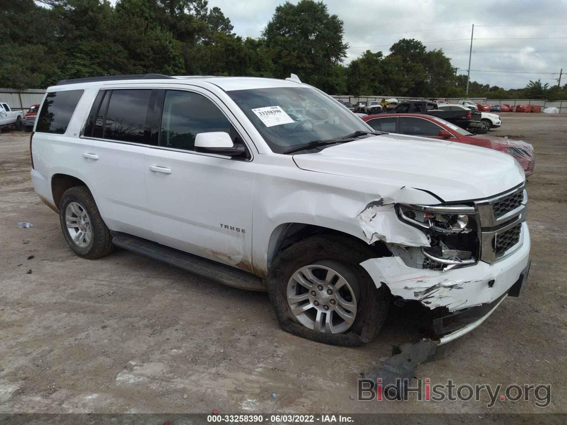 Фотография 1GNSCBKCXKR381879 - CHEVROLET TAHOE 2019