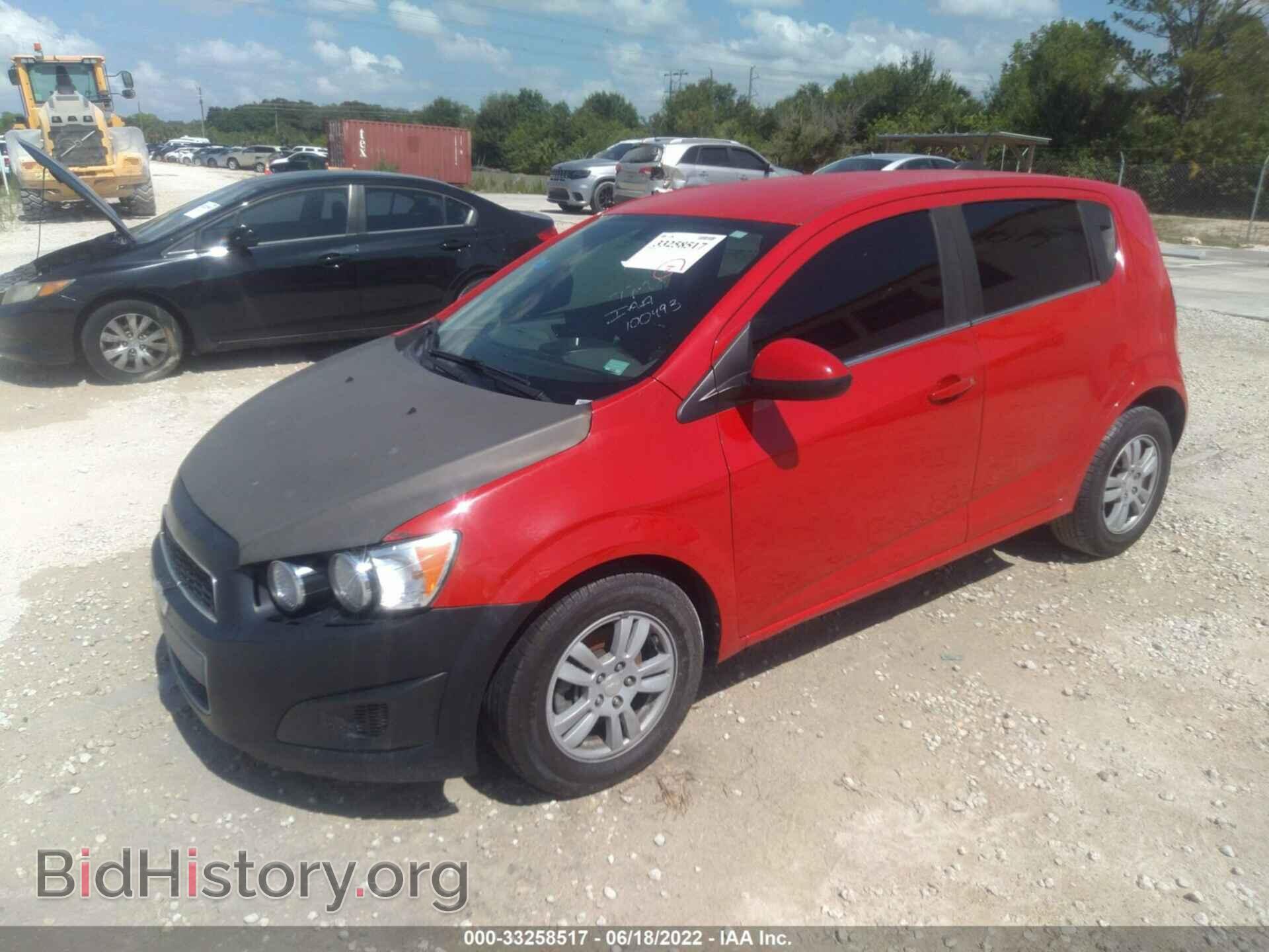 2015 CHEVROLET SONIC - VIN: 1G1JC6SH5F4100493 - Фото 2