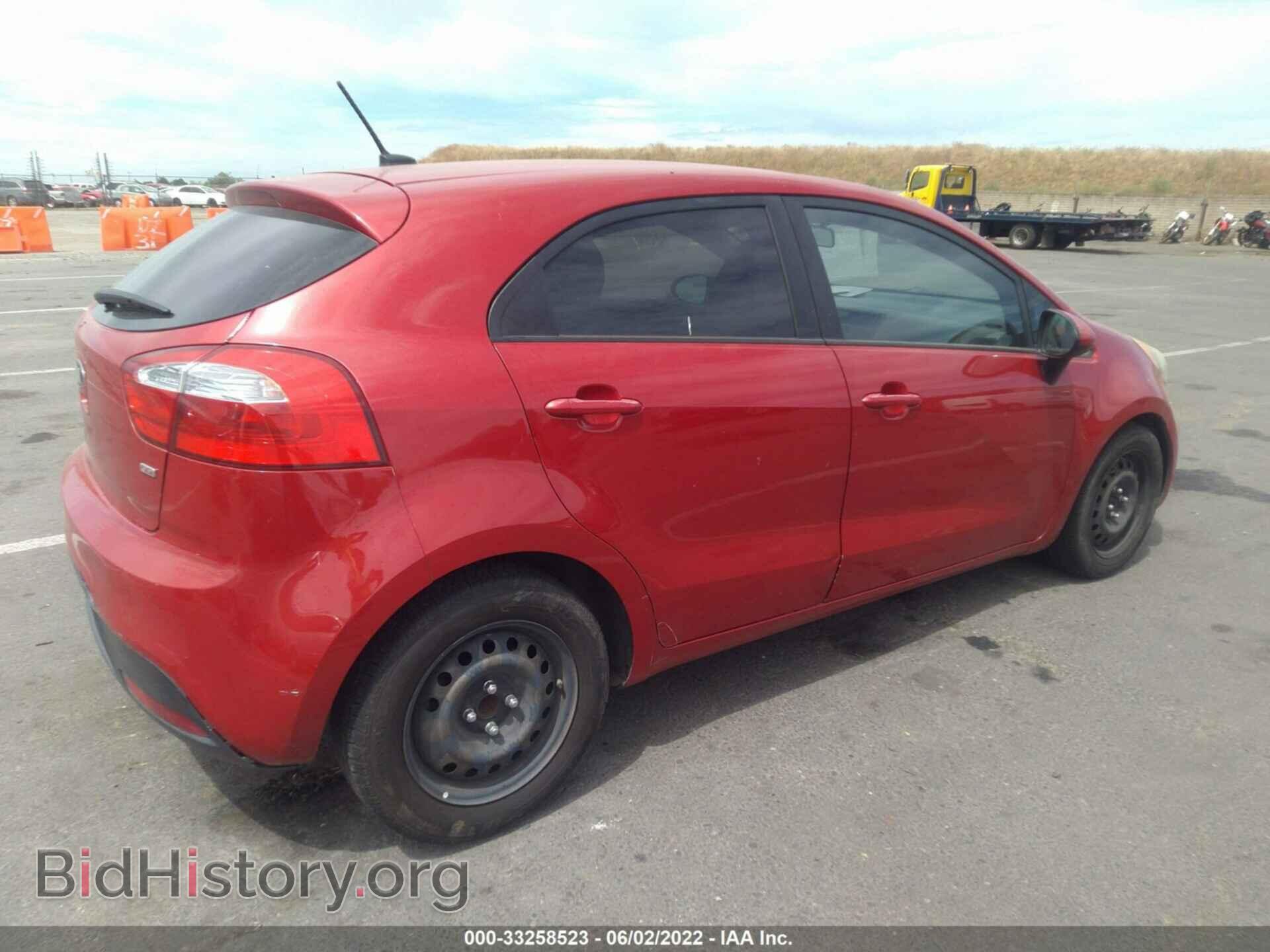 2013 KIA RIO - VIN: KNADM5A34D6170129 - Фото 4