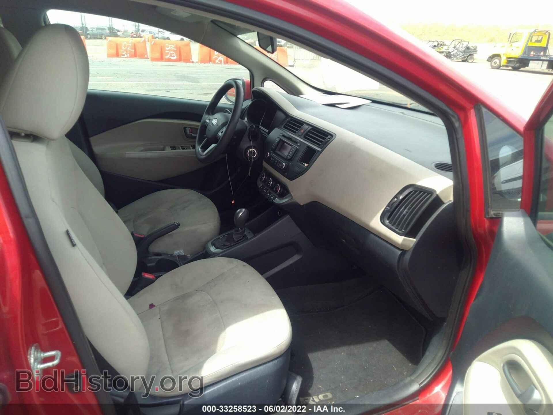 2013 KIA RIO - VIN: KNADM5A34D6170129 - Фото 5