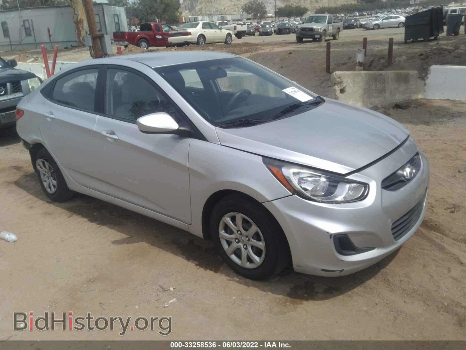 Фотография KMHCT4AE1DU329466 - HYUNDAI ACCENT 2013