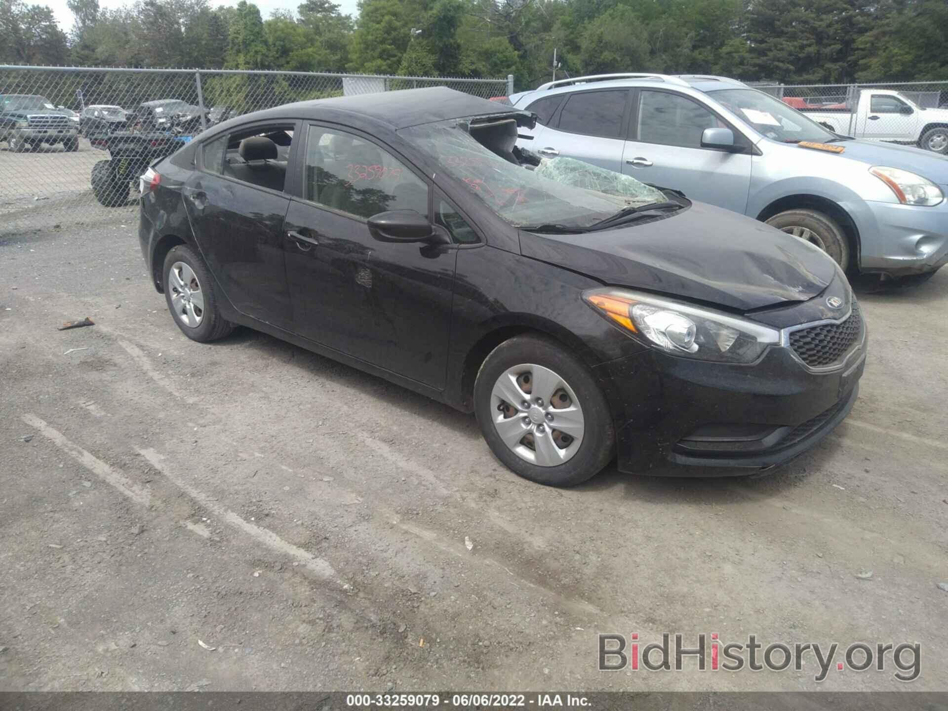 Photo KNAFK4A66F5427884 - KIA FORTE 2015