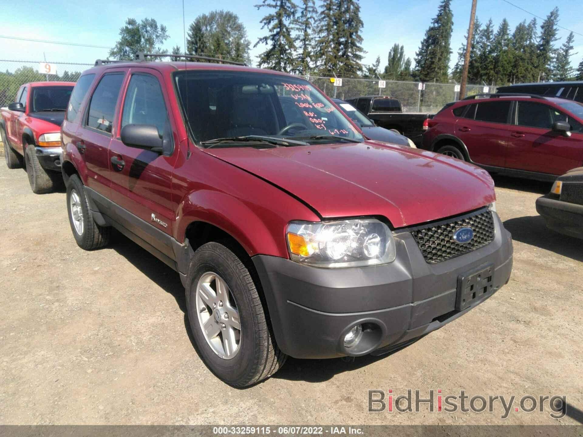 Photo 1FMYU96H66KC08854 - FORD ESCAPE 2006