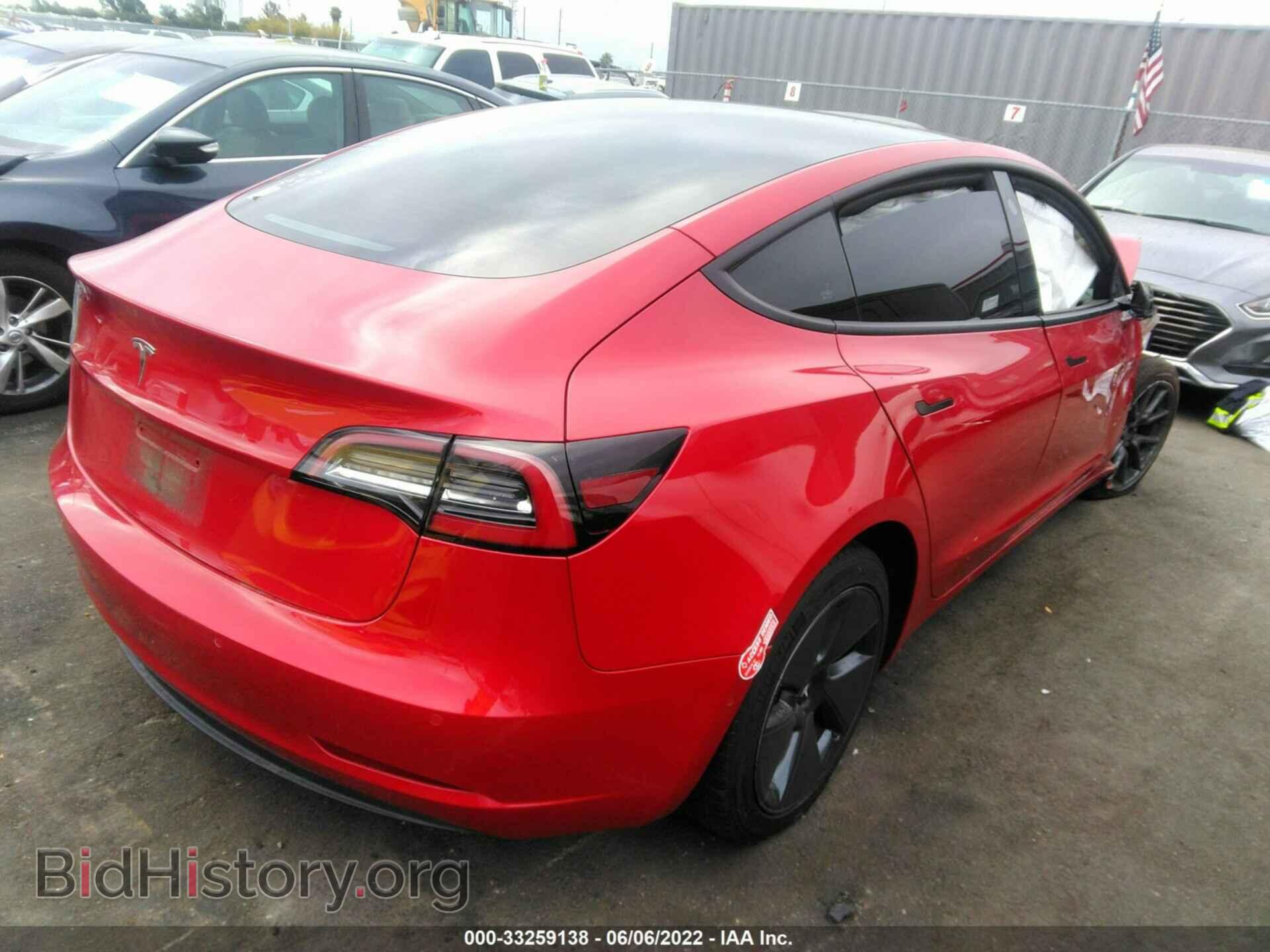 2021 TESLA MODEL 3 - VIN: 5YJ3E1EA7MF873029 - Фото 4