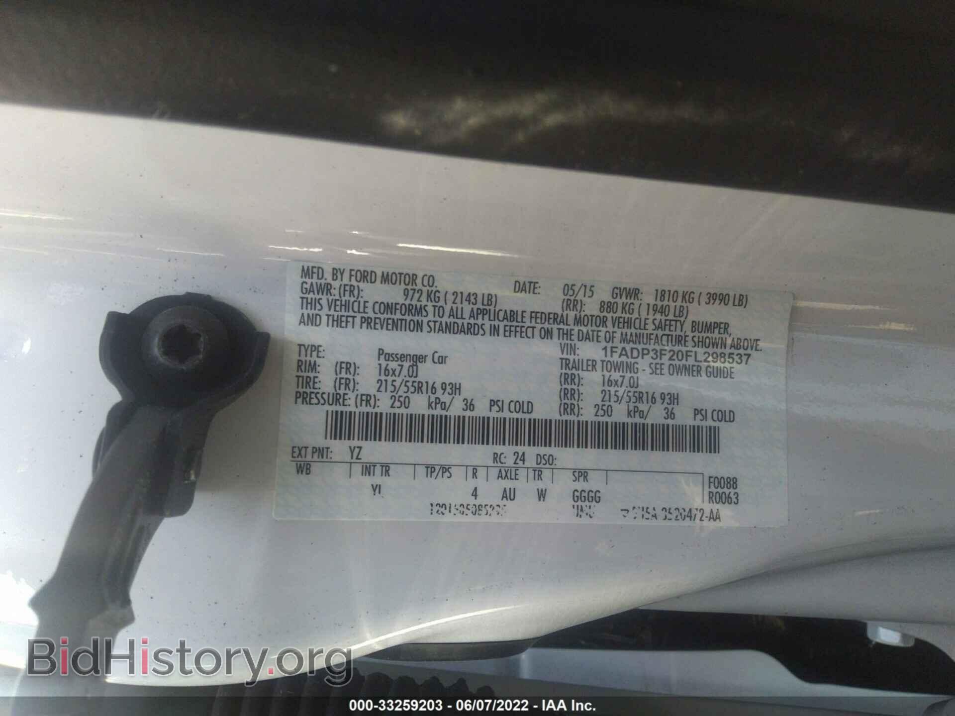 2015 FORD FOCUS - VIN: 1FADP3F20FL298537 - Photo 9