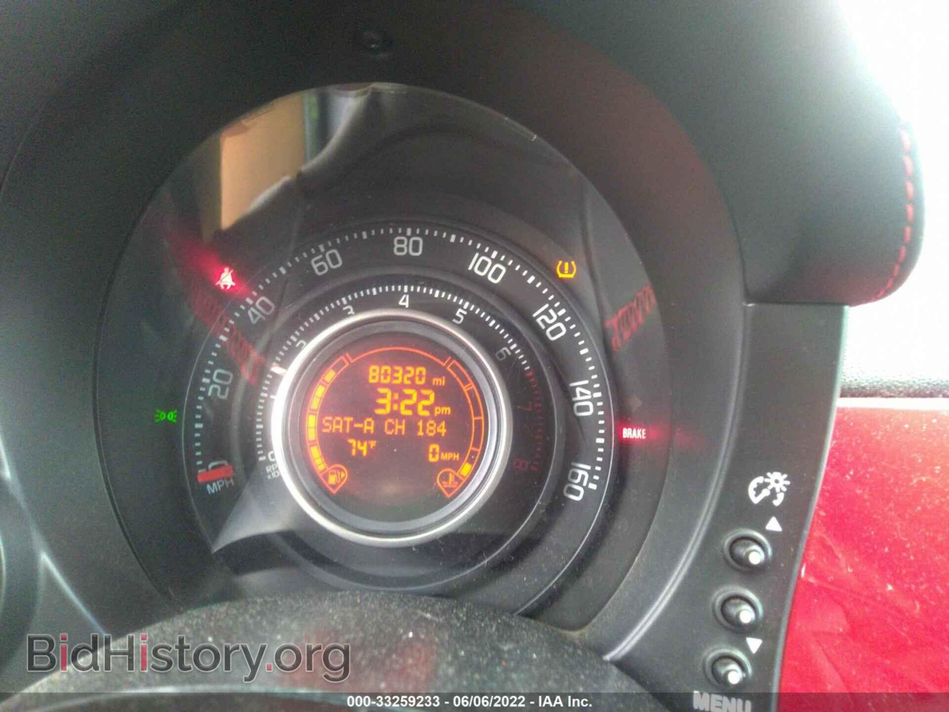 2013 FIAT 500 - VIN: 3C3CFFFH0DT554132 - Фото 7