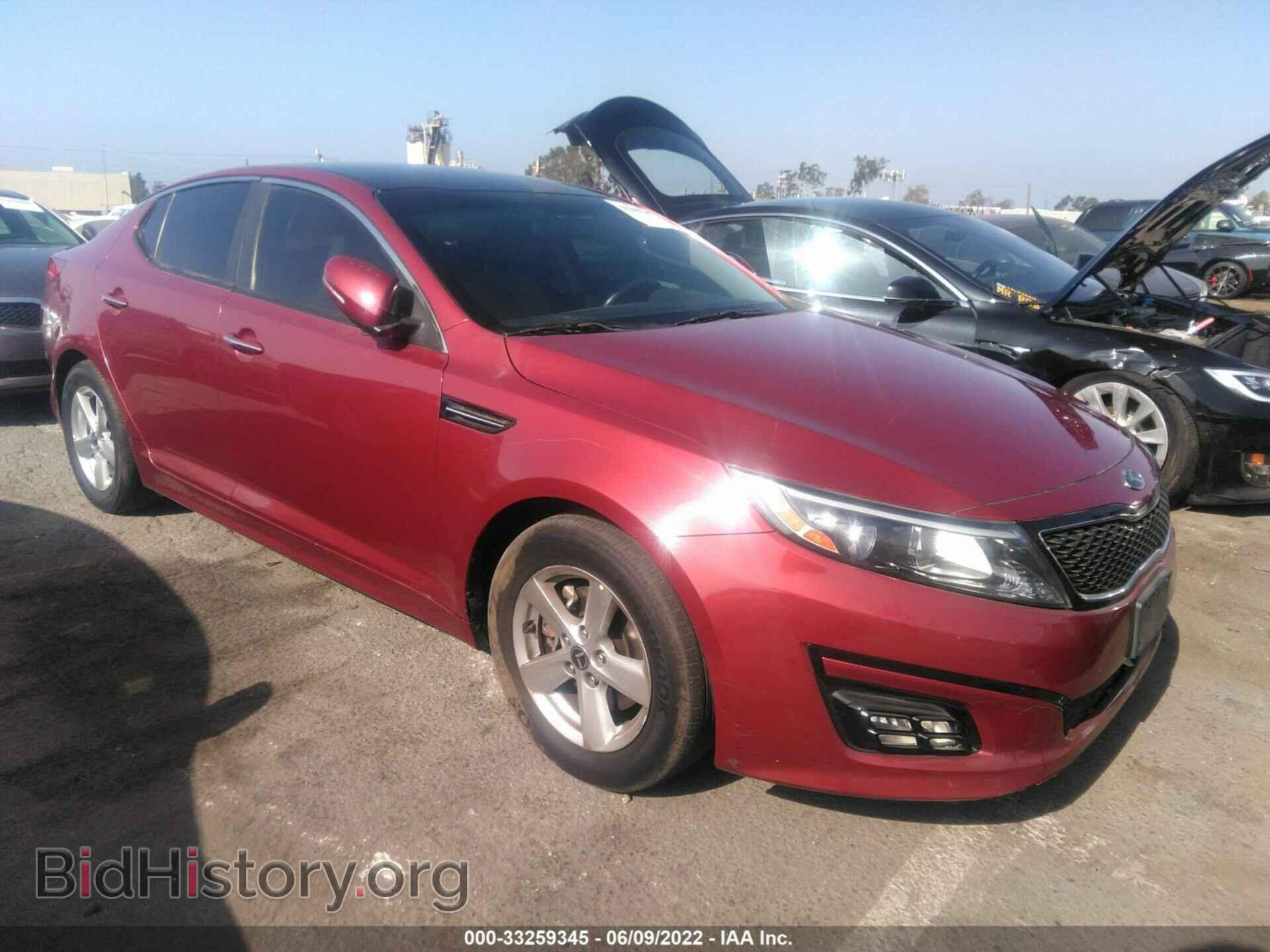 Фотография 5XXGM4A77FG501447 - KIA OPTIMA 2015