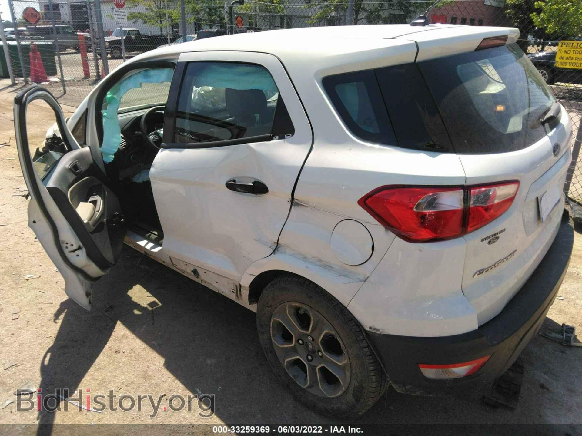 2019 FORD ECOSPORT - VIN: MAJ3S2FE0KC289958 - Фото 3