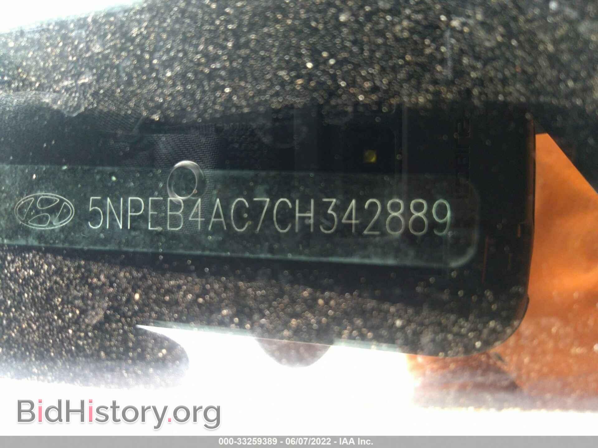 2012 HYUNDAI SONATA - VIN: 5NPEB4AC7CH342889 - Фото 9
