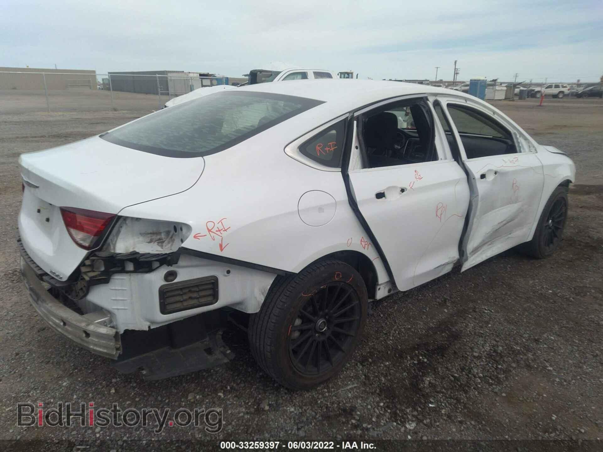 2015 CHRYSLER 200 - VIN: 1C3CCCFB6FN643385 - Фото 4